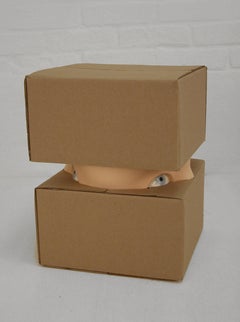 Peeks, Mixed Media Sculpture