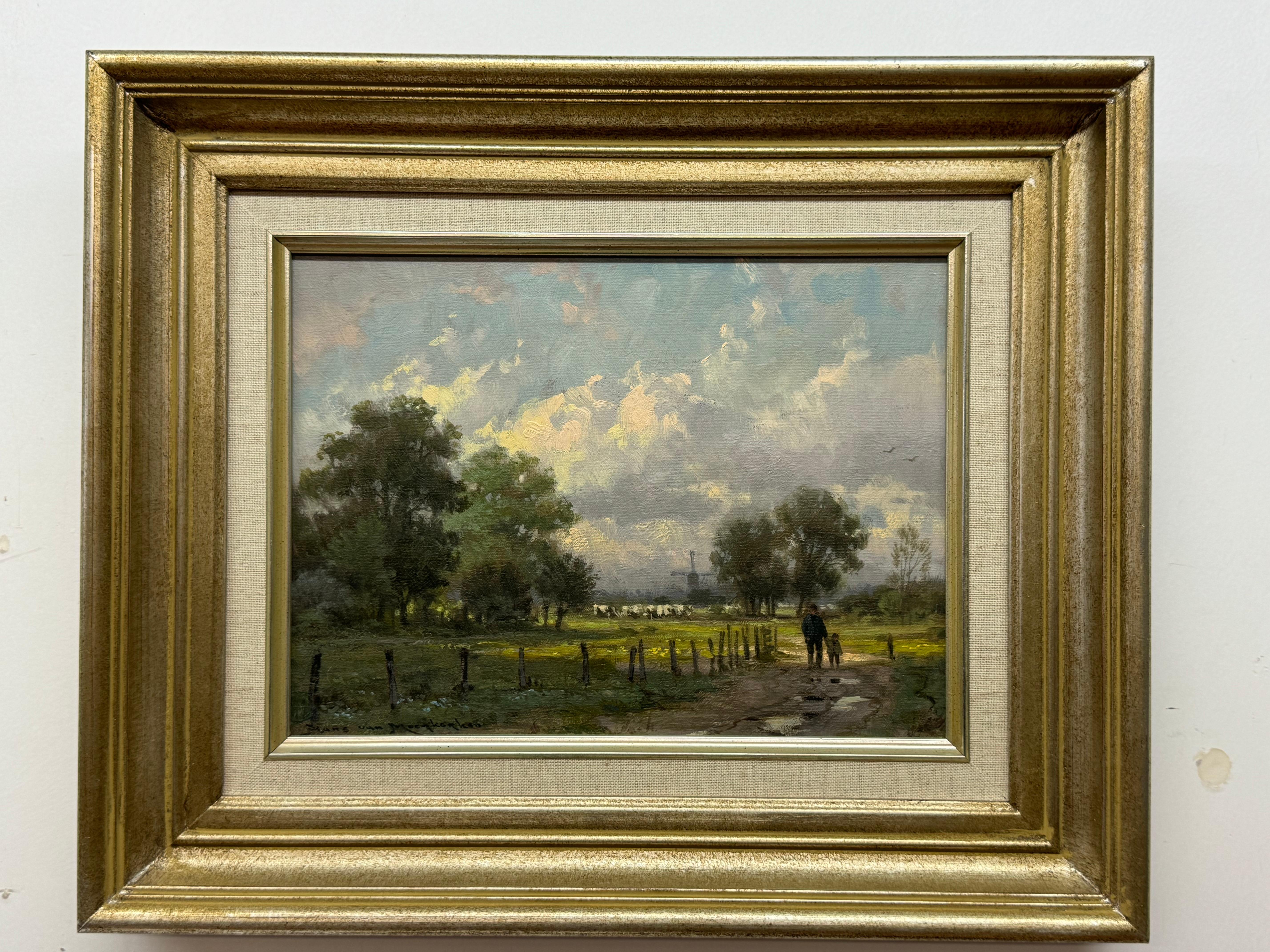 Hans Van Moerkerken (1950-Present) Dutch Spring Landscape

Oil on canvas

9 x 12 unframed, 14.5 x 17.5 framed