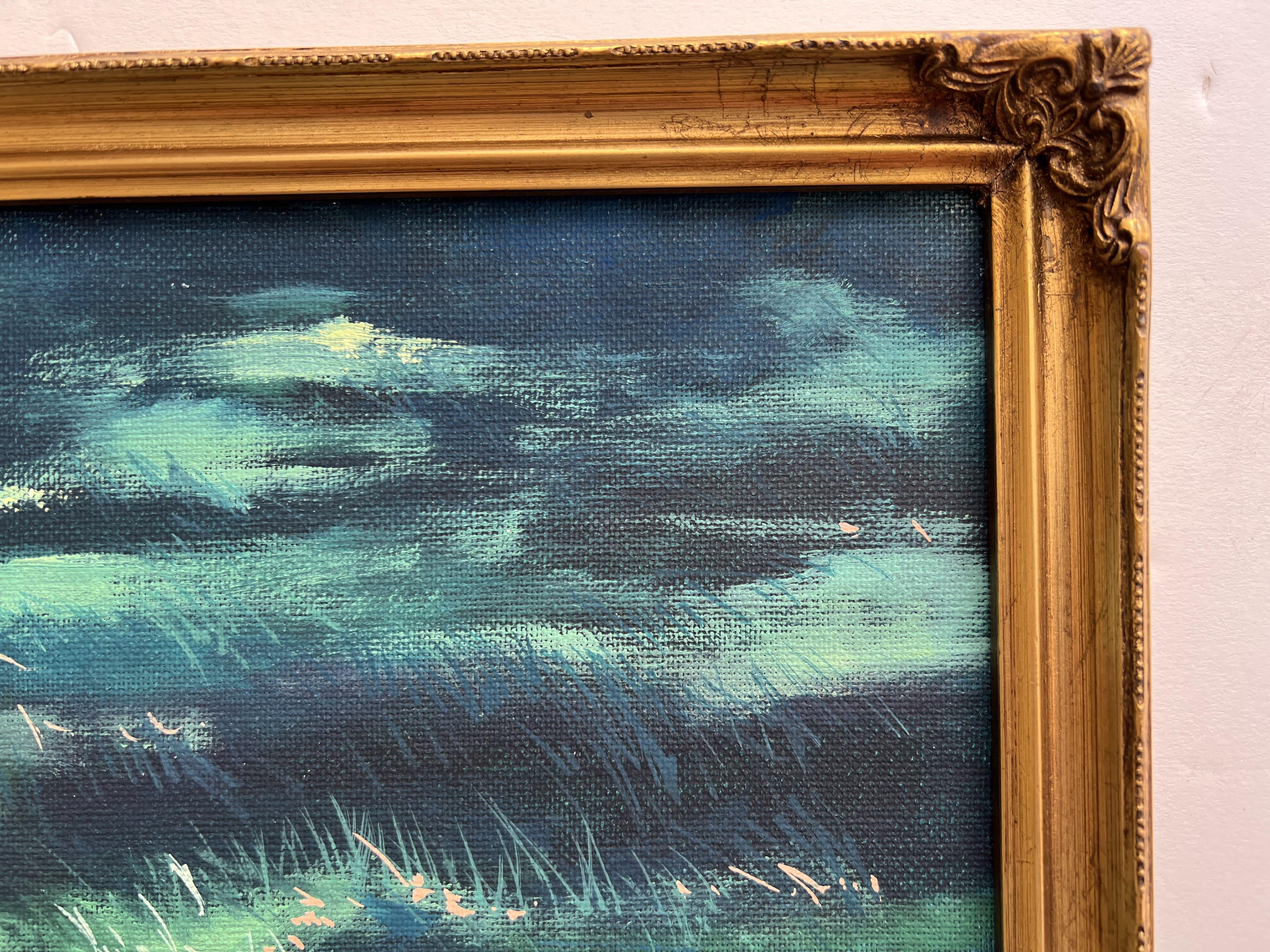 L'artista australiano HANS VANDER DONK dipinge a olio su tavola con il titolo 