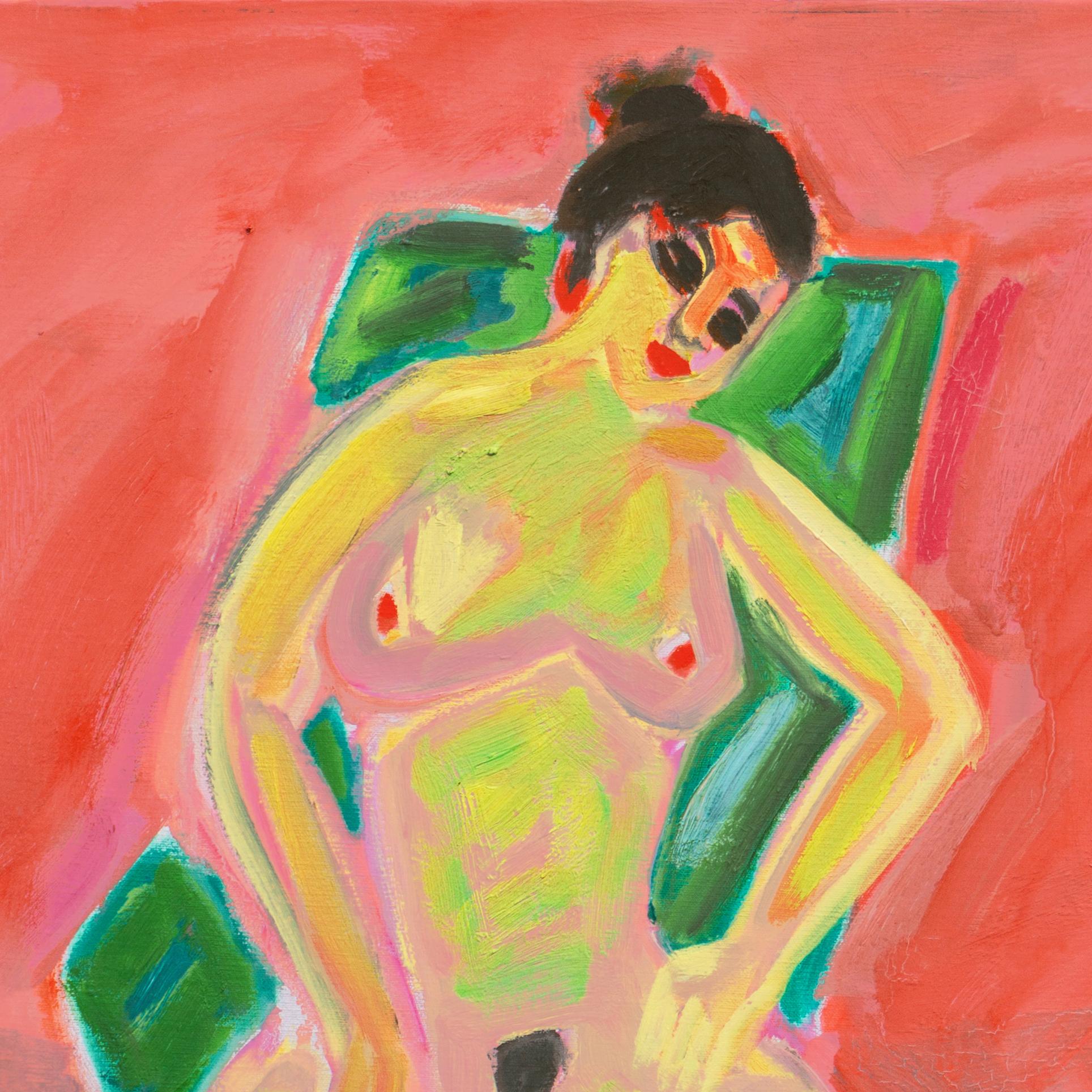 Fauve Nude in Interior