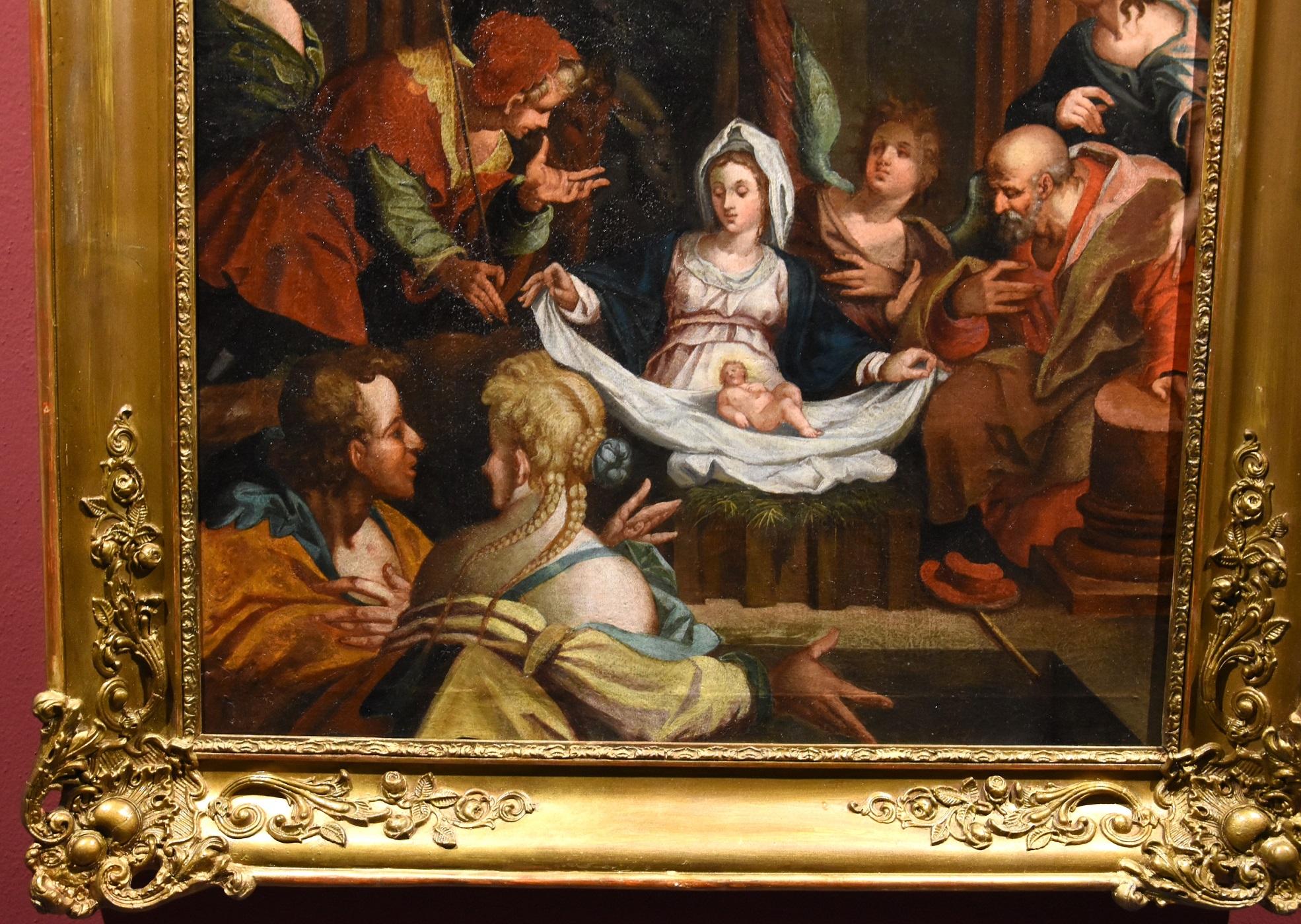 Adoration Shepherds Von Aachen Paint Oil on canvas Old master 16/17th ...