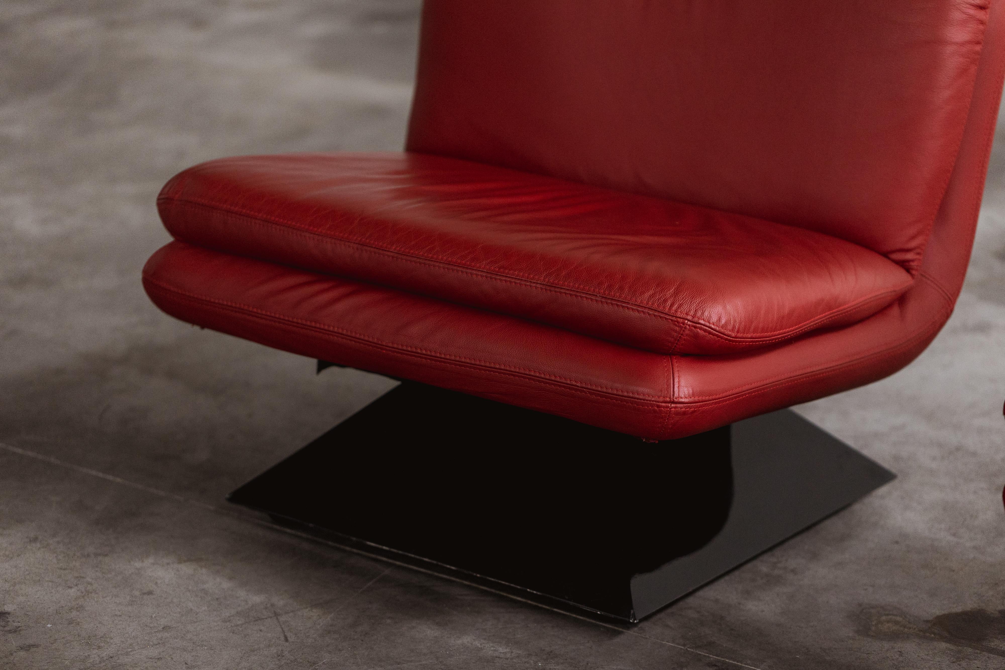 Mid-Century moderno Poltrone Hans Von Klier per Giuseppe Rossi di Albizzate, 1970, Set di 2 in vendita