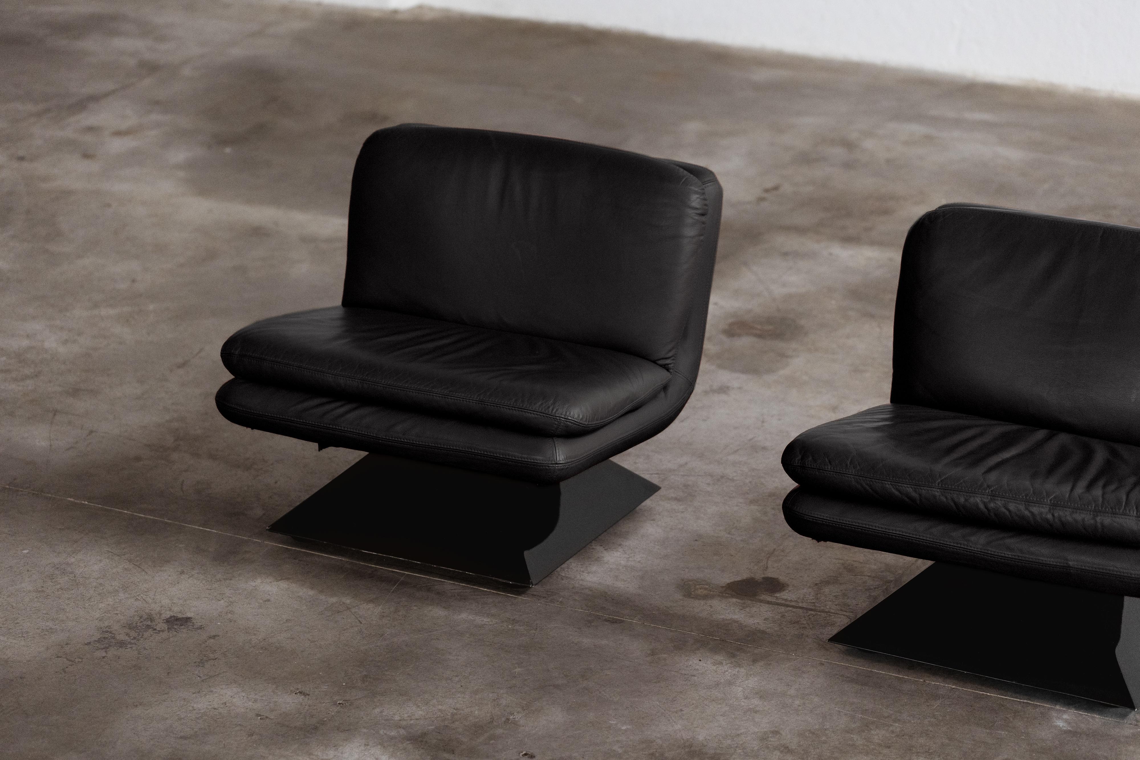 Hans Von Klier Armchairs for Giuseppe Rossi Di Albizzate, 1970, Set of 2 For Sale 2