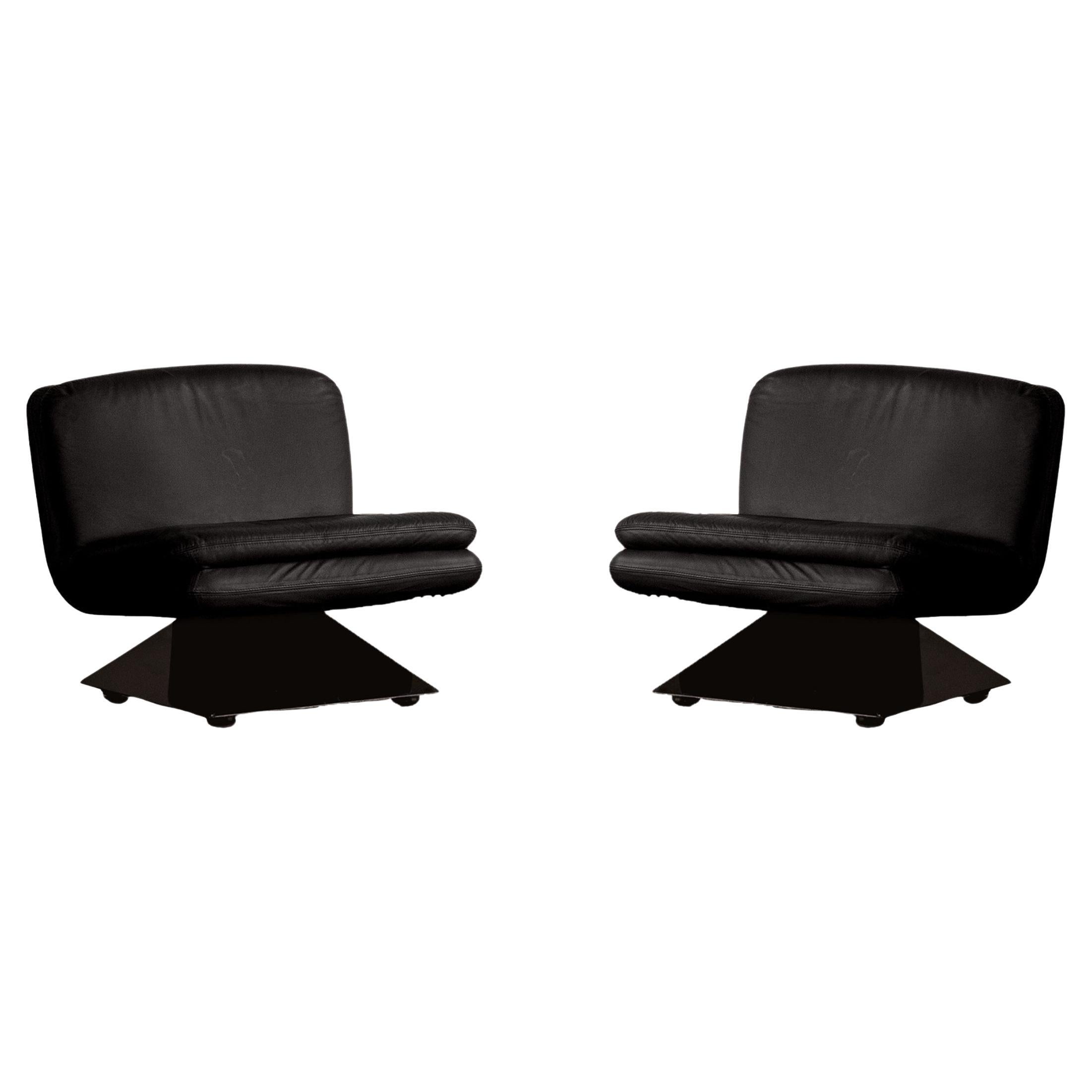 Fauteuils Hans Von Klier pour Giuseppe Rossi Di Albizzate, 1970, lot de 2