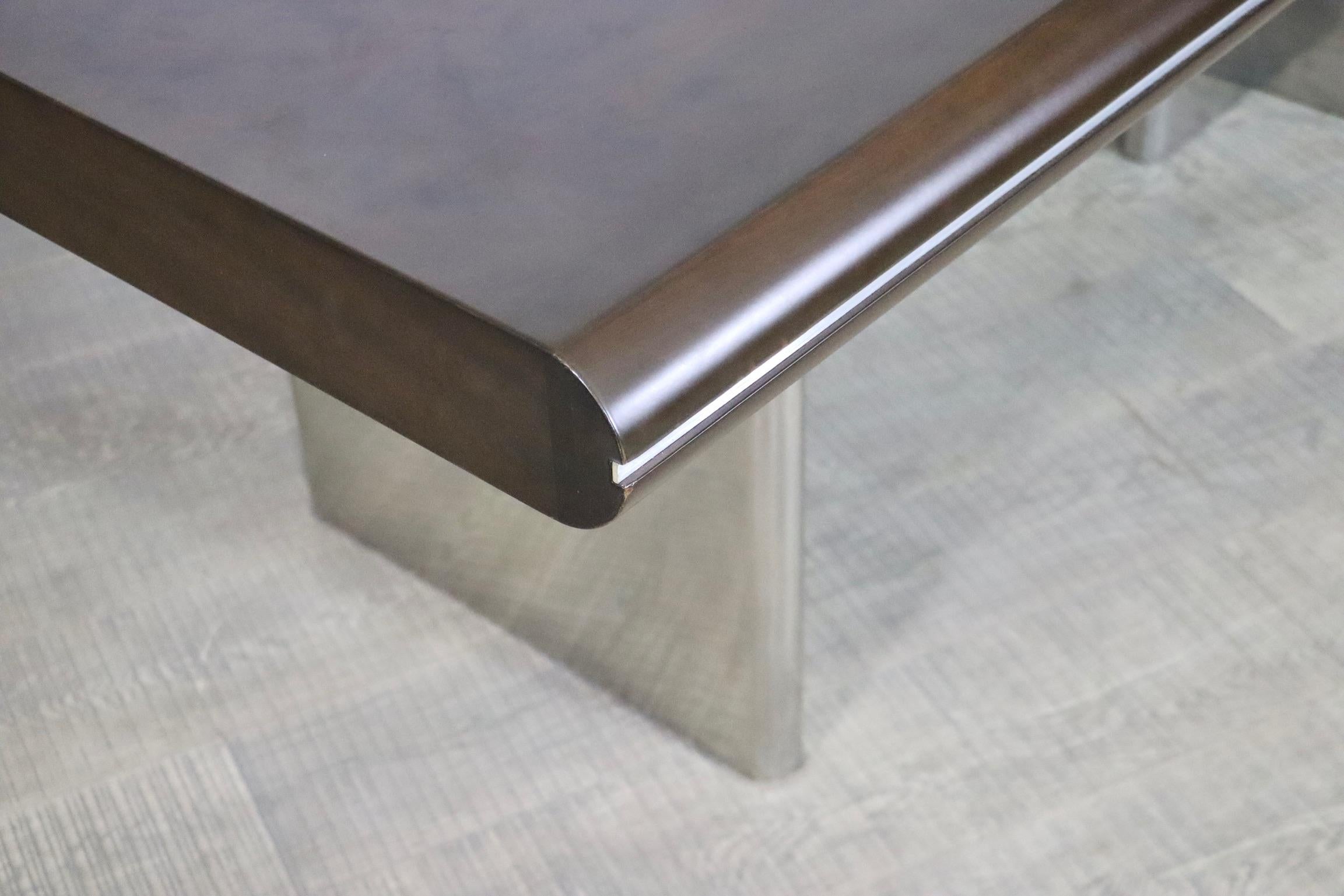 Hans Von Klier For Skipper Dining Table, Italy, 1970s In Good Condition In ABCOUDE, UT
