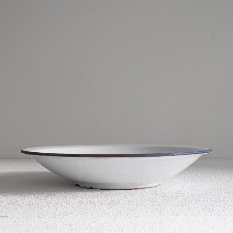 20th Century Hans Wagner Large Decorative Mid Century Studio Pottery Dish, 1950s For Sale