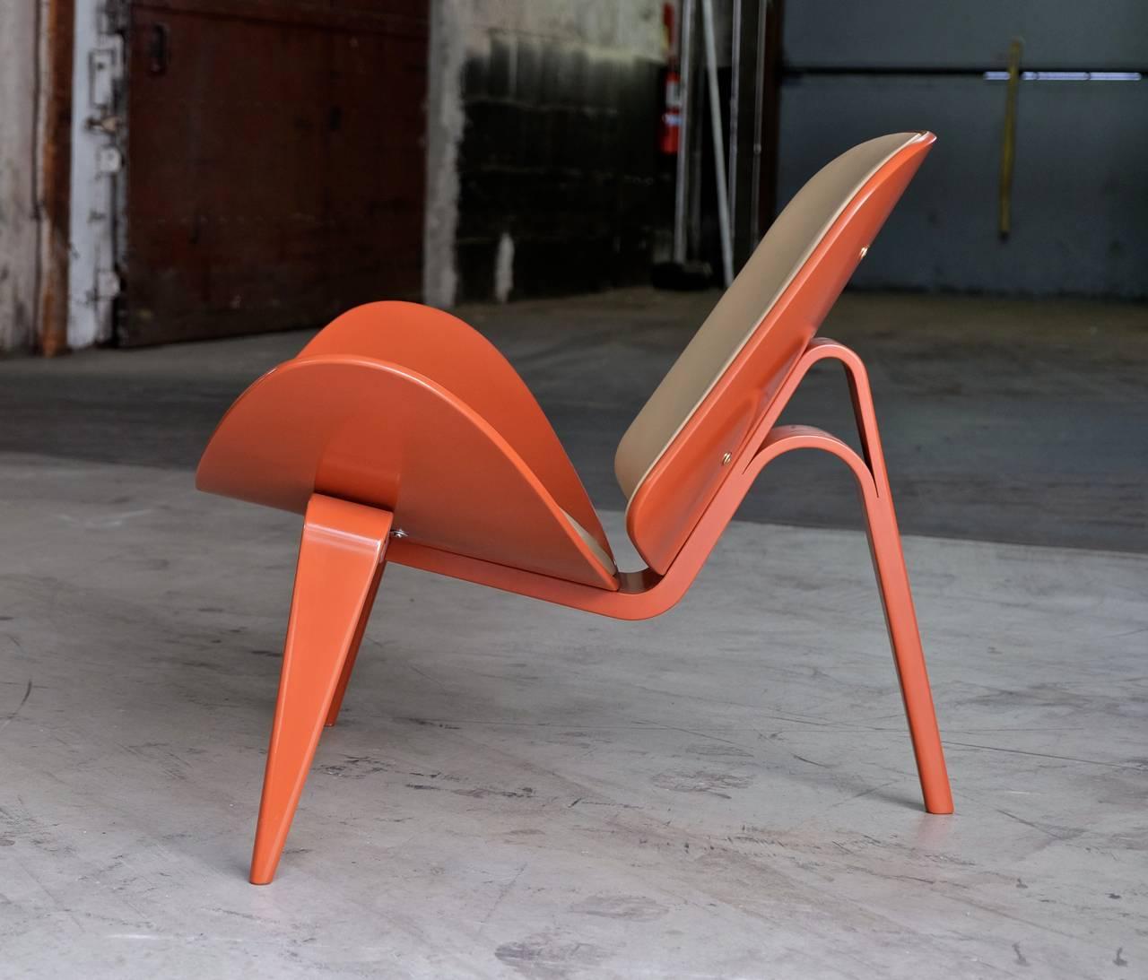 Hans Wegnar Shell Chair for Carl Hansen For Sale 2