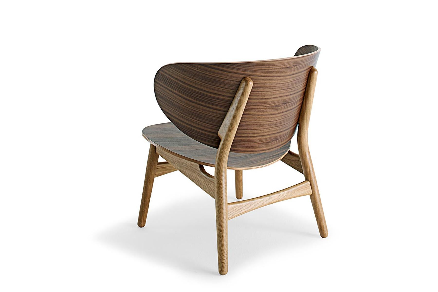 Hans Wegner, Loungesessel aus lackierter Eiche, 1936 (Lackiert) im Angebot