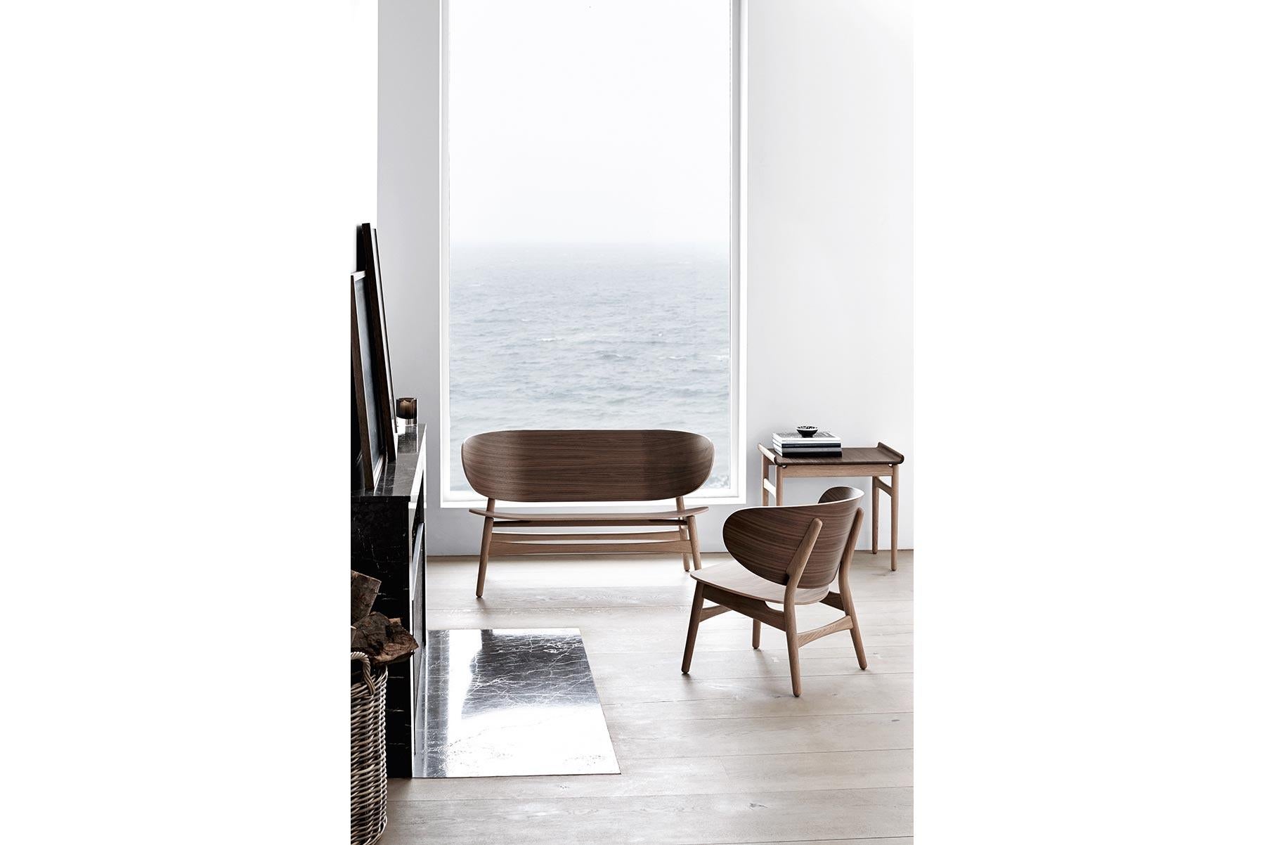 Hans Wegner, Loungesessel aus lackierter Eiche, 1936 im Zustand „Hervorragend“ im Angebot in Berkeley, CA