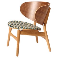 Hans Wegner 1936 Lounge Chair, Seat Upholstered