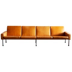 Hans Wegner Airport Sofa, Model AP 34/4, Denmark, 1960s