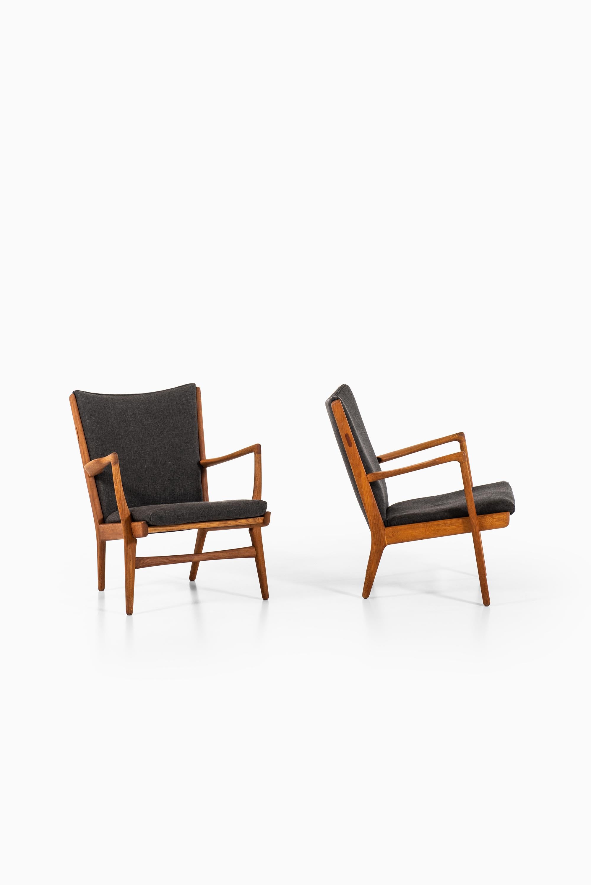 Danish Hans Wegner AP-16 Easy Chairs Produced by AP-Stolen in Denmark For Sale