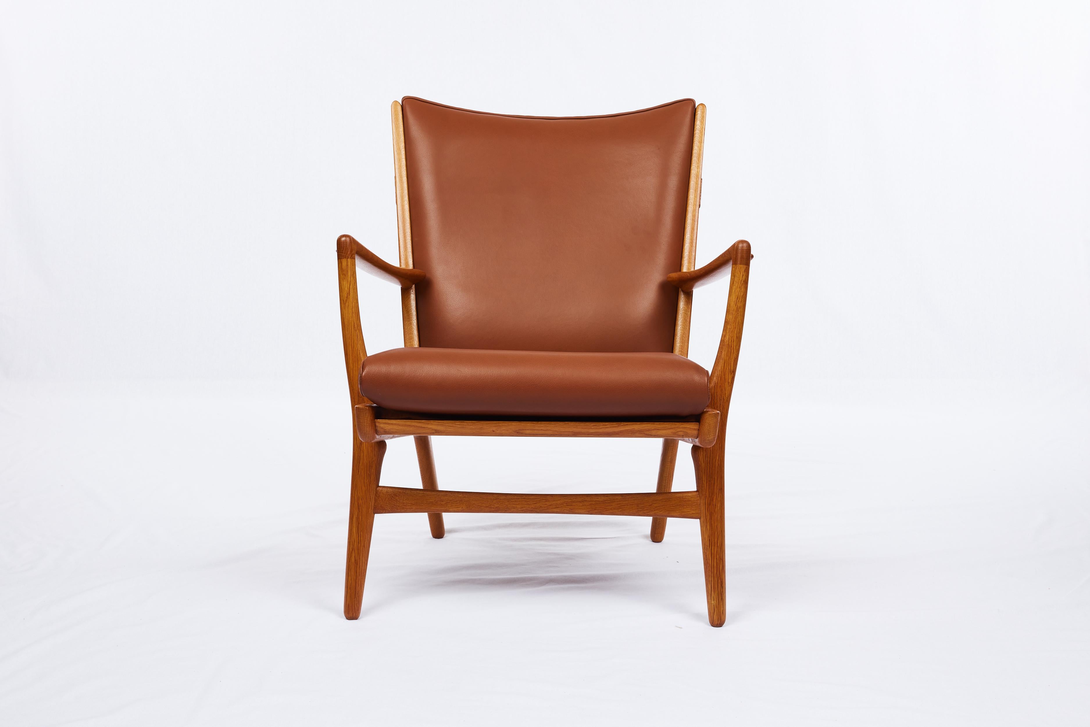 Hans Wegner AP-16 lounge chair. Designed in 1951. Produced by AP Stolen.