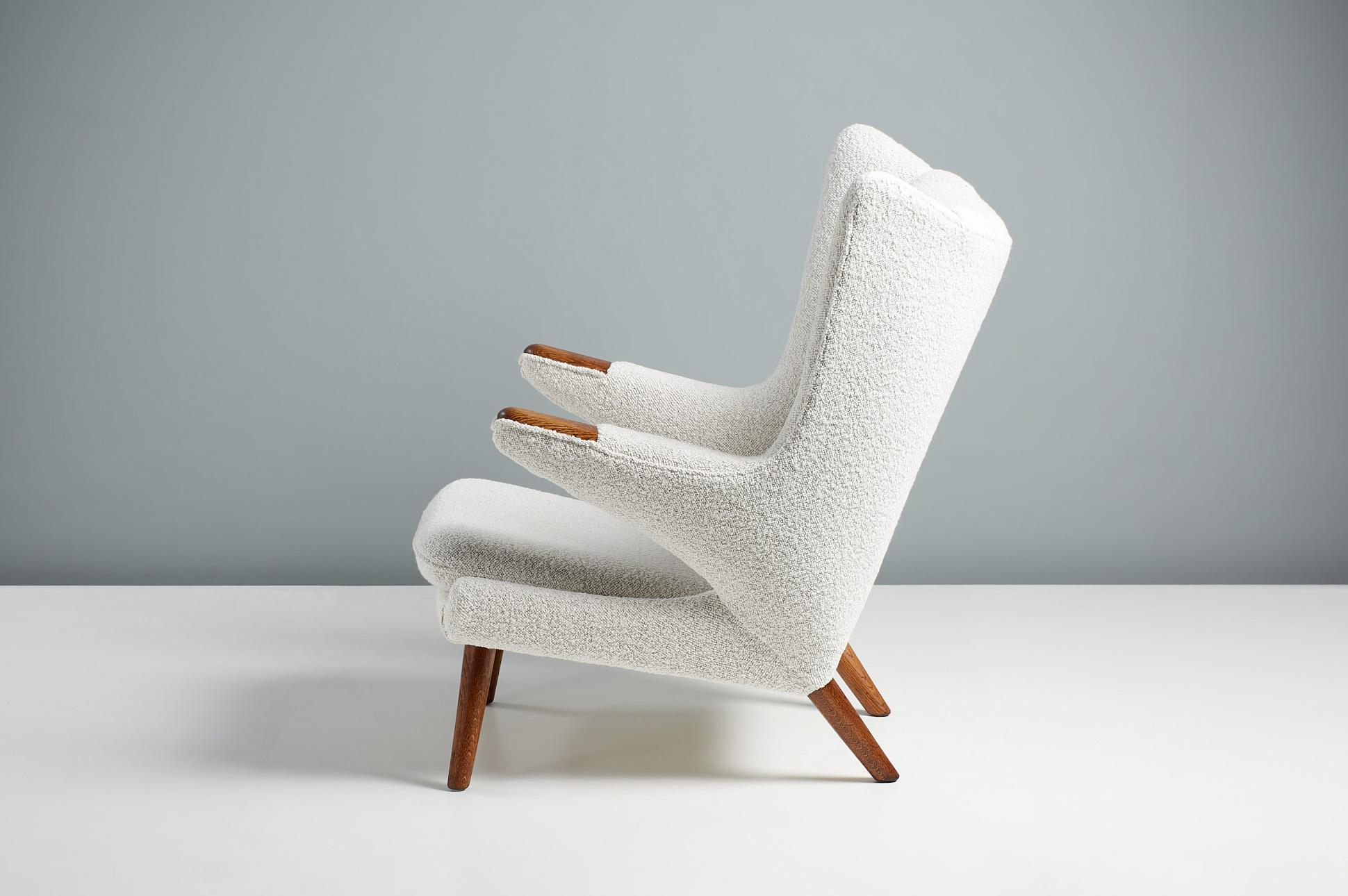 Hans J. Wegner

AP-19 Papa Bear Chair, 1953

Vintage, original 1950s production of one of Danish master Hans Wegner's most iconic designs. The Papa Bear is rightly considered one of the most important and desirable pieces of furniture of the