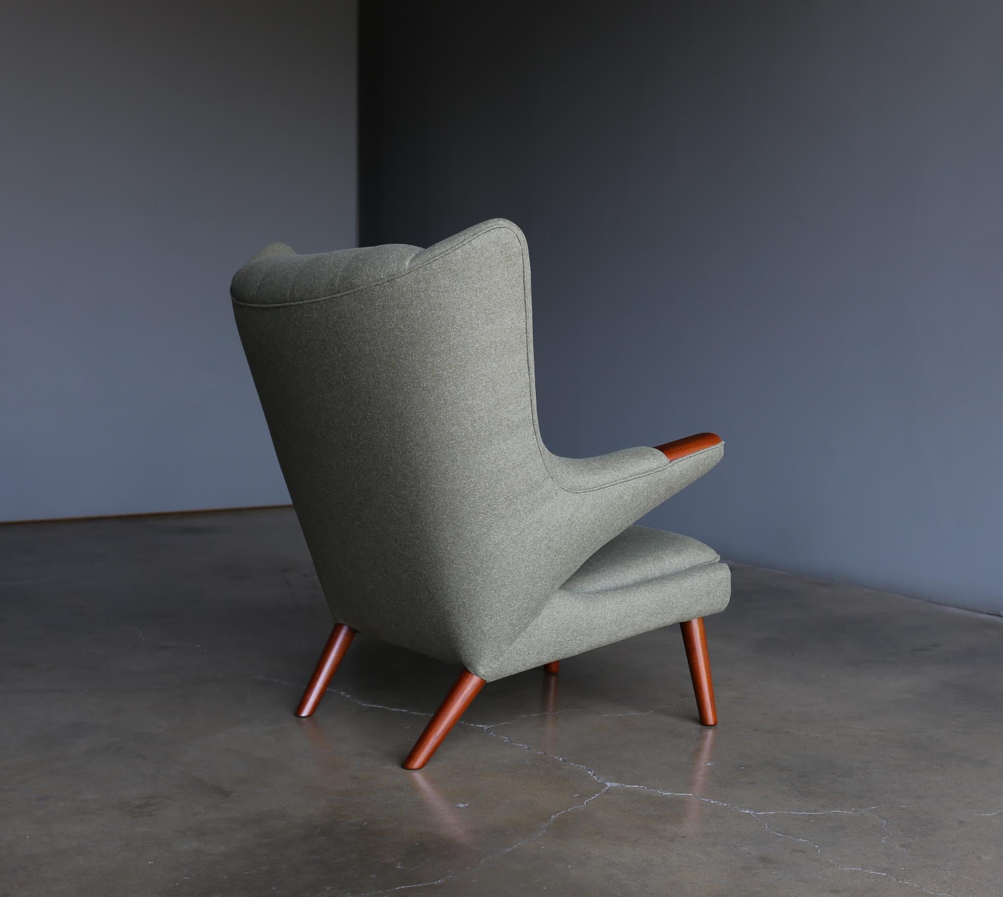 Hans Wegner AP-19 Papa Bear Chair in for A.P. Stolen, Denmark, circa 1952 3