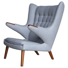 Hans Wegner AP-19 Papa Bear Chair in for A.P. Rubato, Danimarca, circa 1952