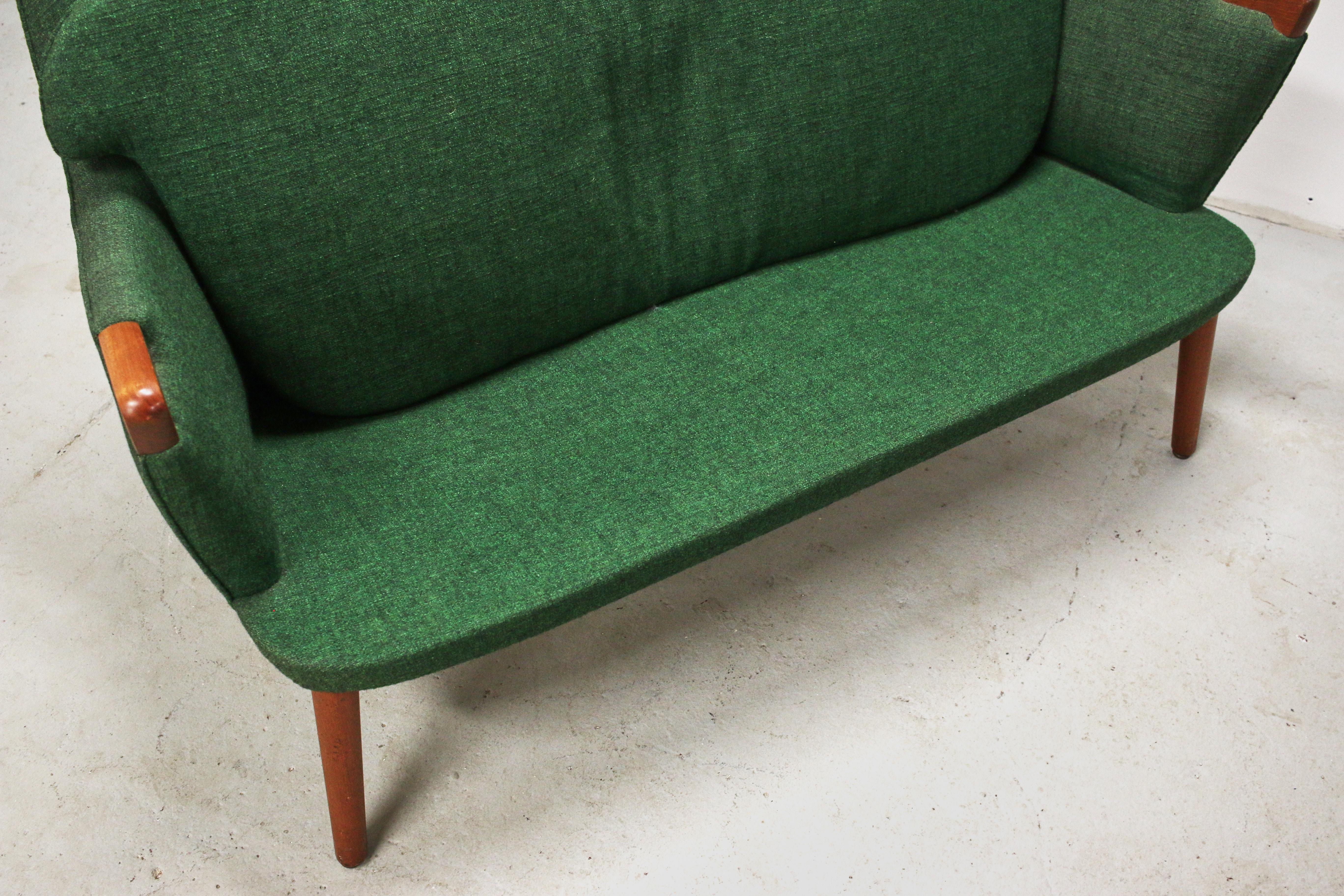 Hans Wegner AP 20 Sofa, Original Fabric, Denmark, 1950s-1960s 10