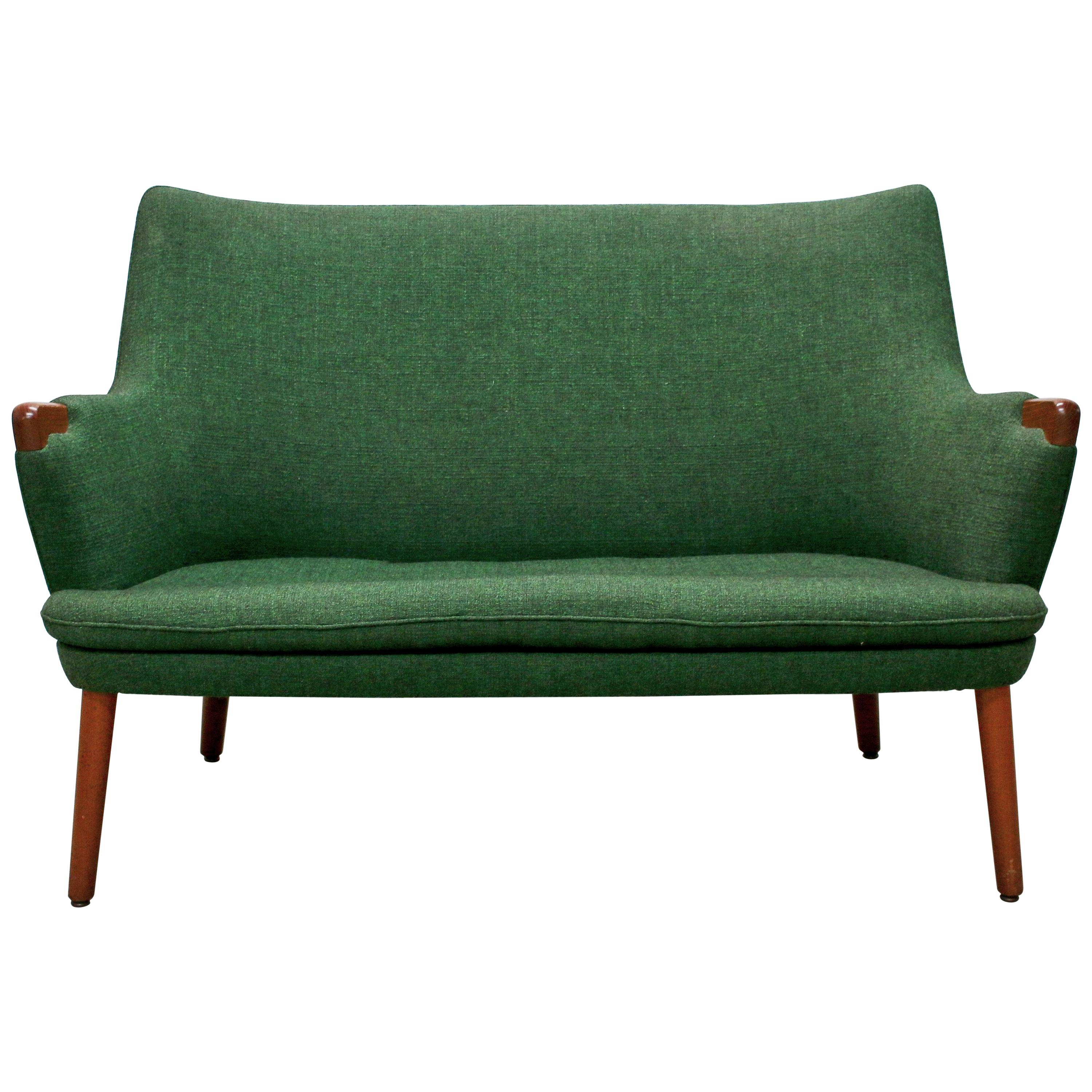 Hans Wegner AP 20 Sofa, Original Fabric, Denmark, 1950s-1960s