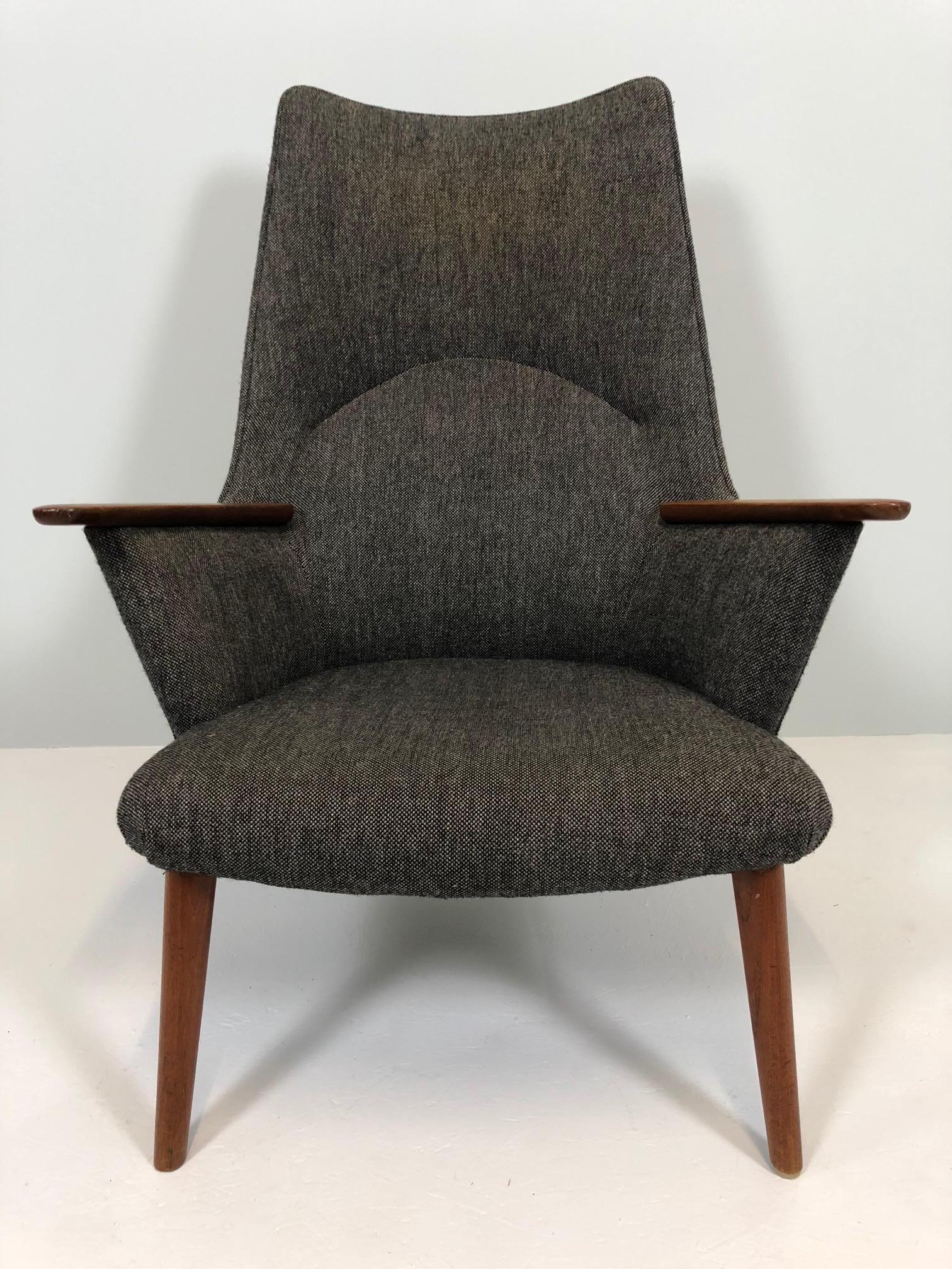 Scandinavian Modern Hans Wegner AP-27 Armchair by A.P. Stolen For Sale