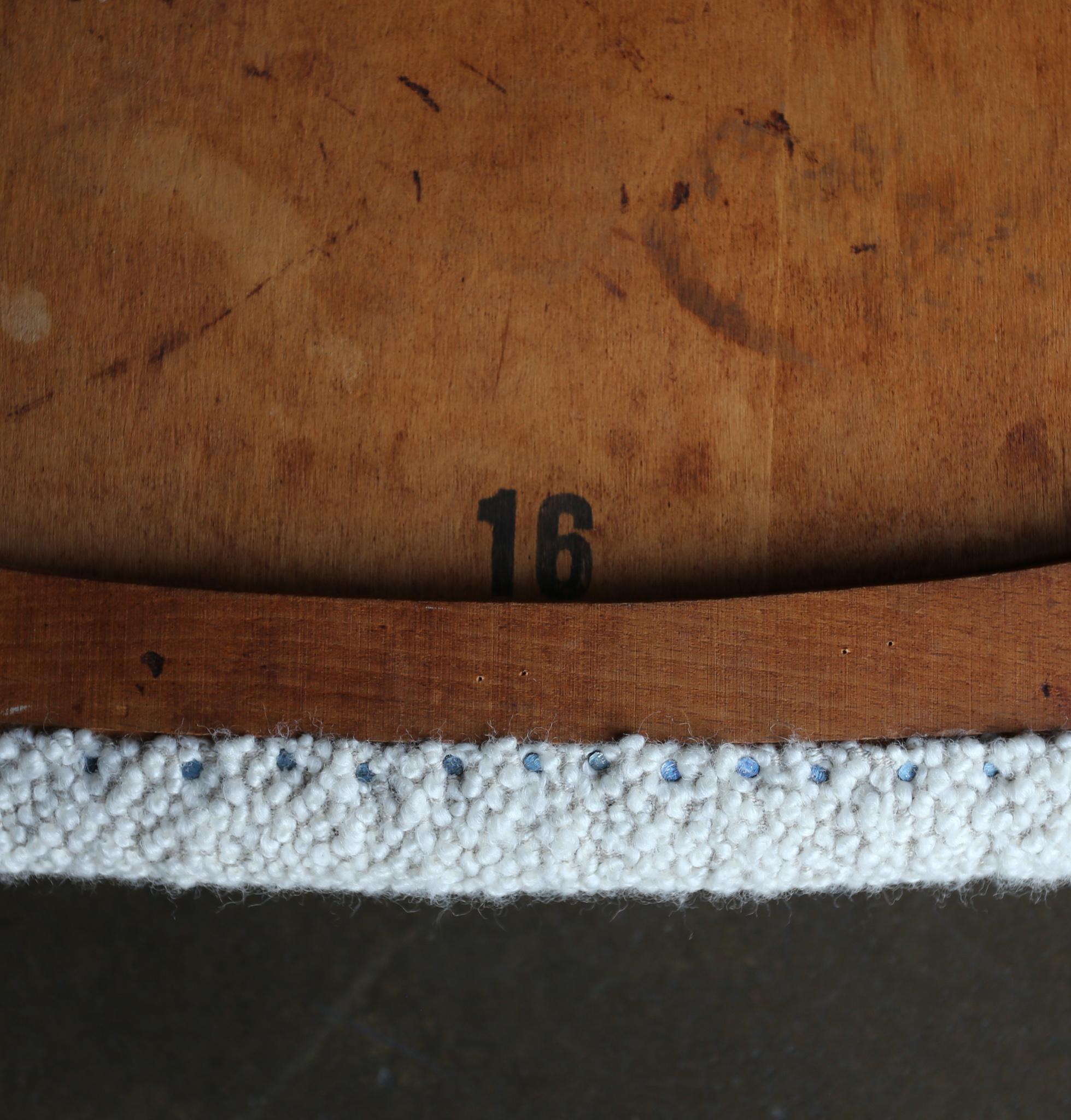 20th Century Hans Wegner AP-30 Piano Stool for AP-Stolen, circa 1955