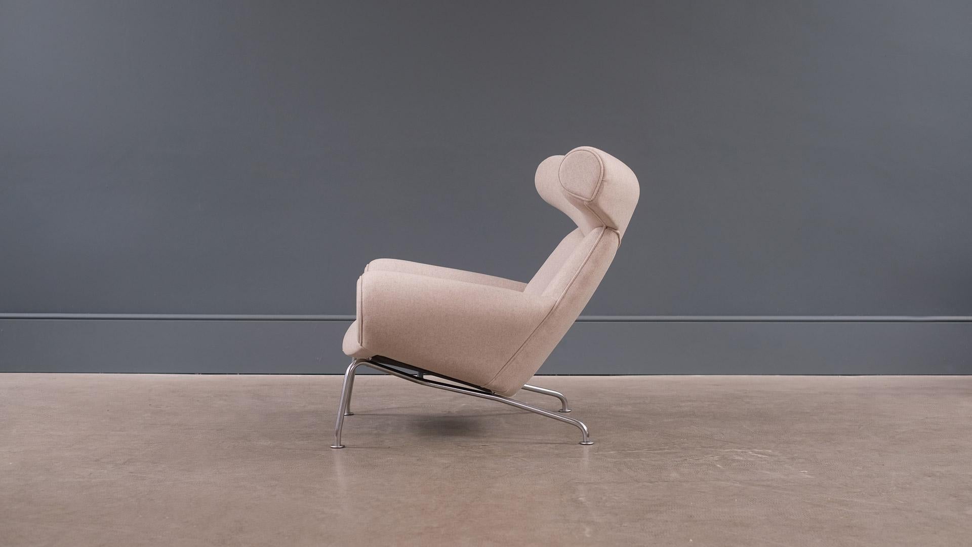 Scandinavian Modern Grey Hans Wegner AP 46 OX Chair, Mid-20th Century In Good Condition In Epperstone, Nottinghamshire