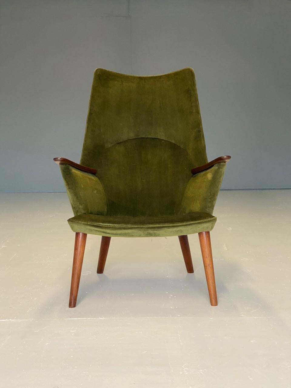 Hans Wegner AP27 Lounge Chair by AP Stolen, Denmark, 1955 4