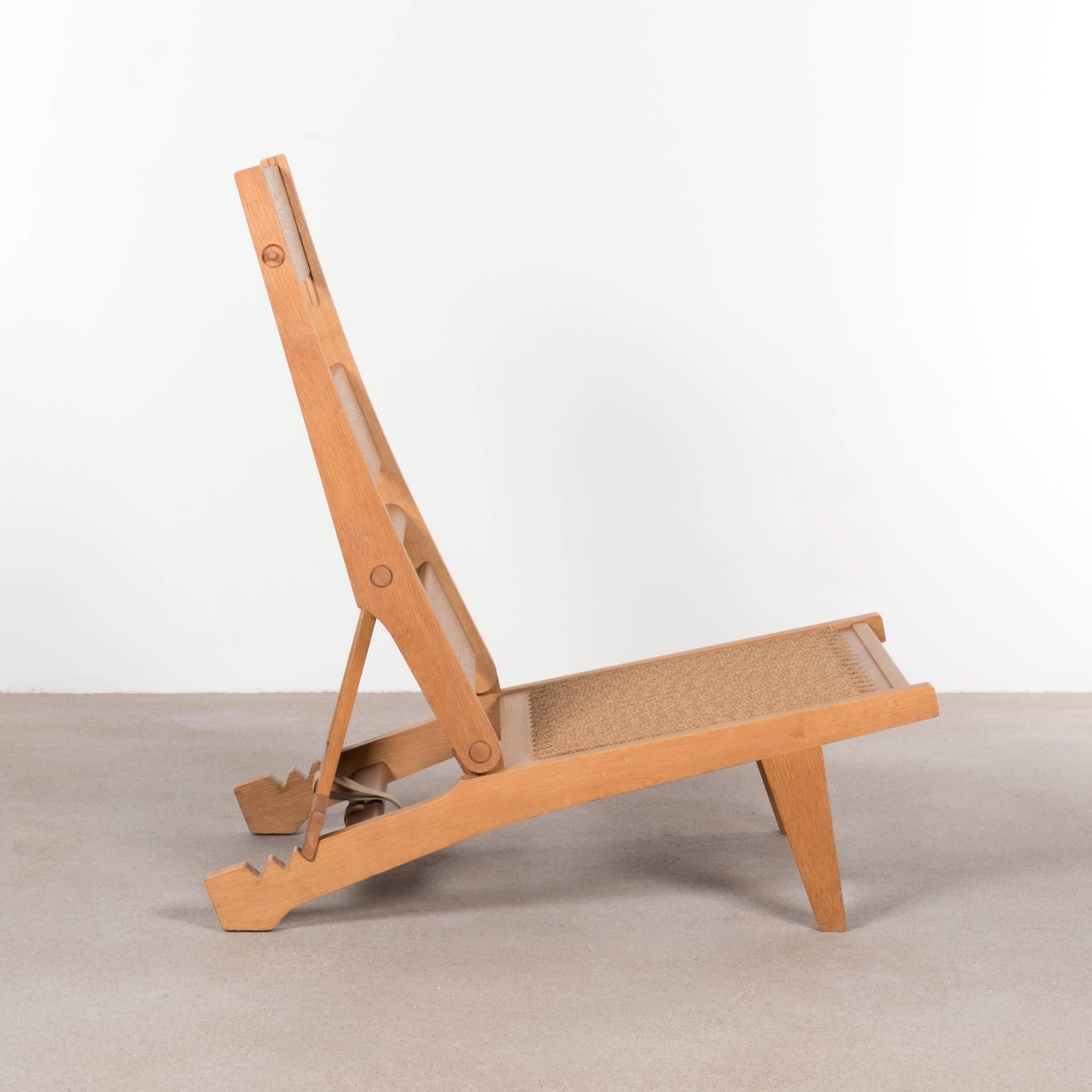Hans Wegner AP71 Lounge Chair for AP Stolen, Denmark In Good Condition In Amsterdam, NL