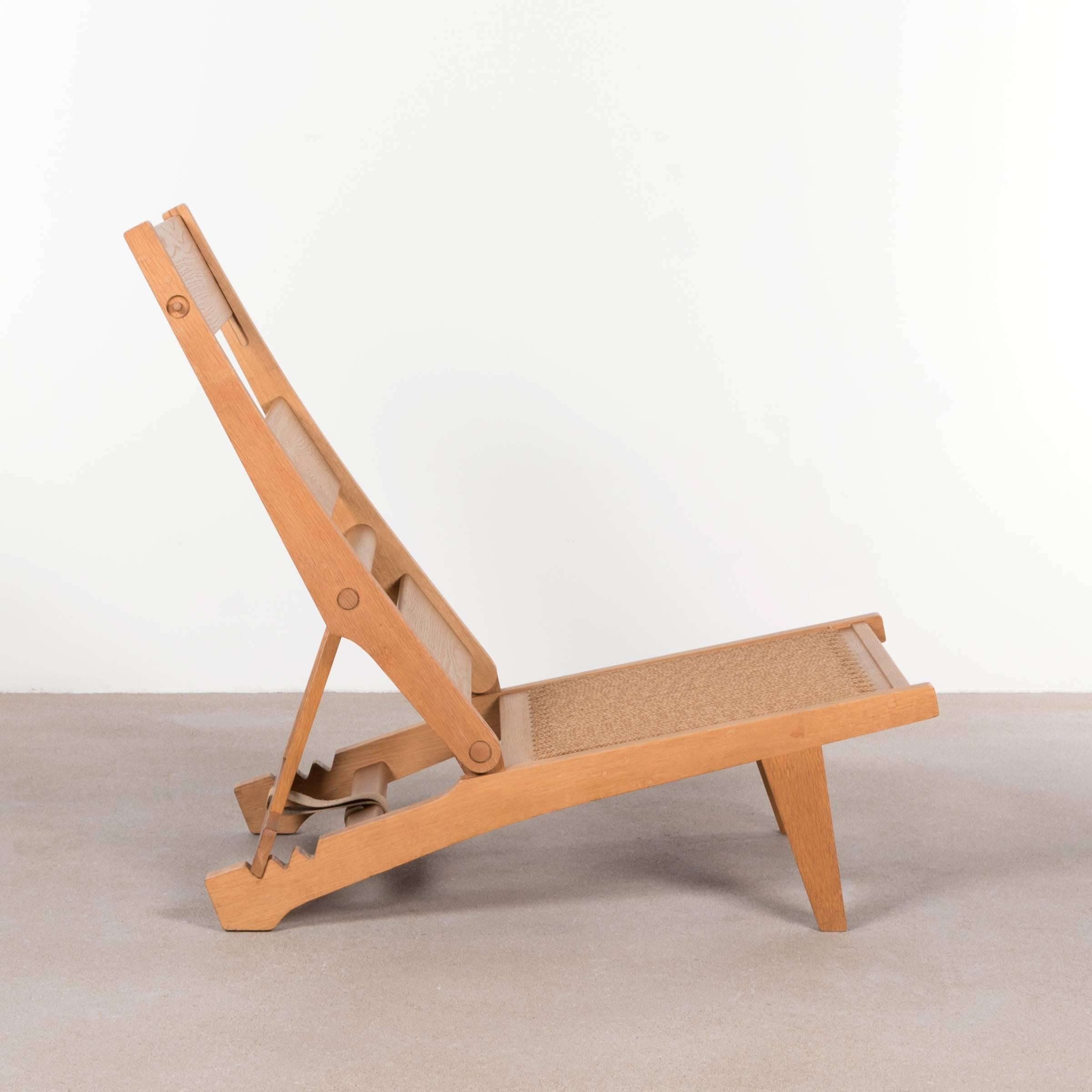 Hans Wegner AP71 Lounge Chair für AP Stolen:: Dänemark (Skandinavische Moderne)