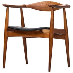 Hans Wegner Armchair Model CH-35 by Carl Hansen & Son in Denmark