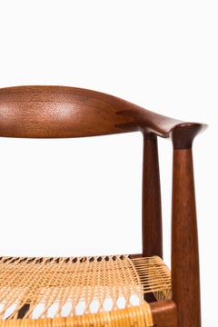 Hans Wegner Armchair Model Jh-501 / the Chair by Johannes Hansen in Denmark