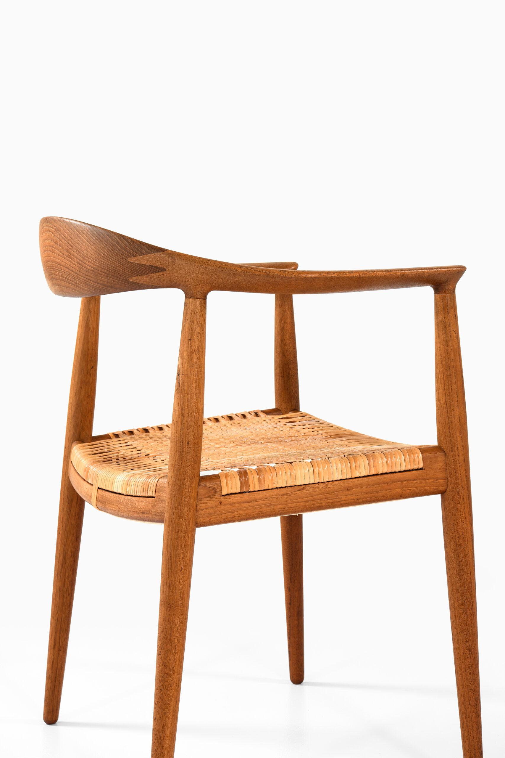 Hans Wegner Armchair Model Jh-501 / the Chair by Johannes Hansen in Denmark For Sale 2