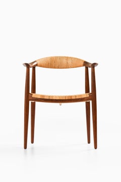 Hans Wegner Armchair Model JH-501 / The Chair by Johannes Hansen in Denmark