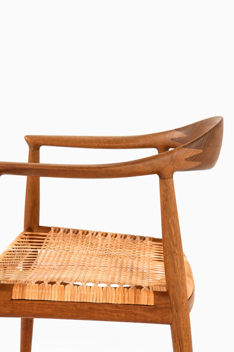 Hans Wegner Armchair Model Jh-501 / the Chair by Johannes Hansen in Denmark For Sale 1