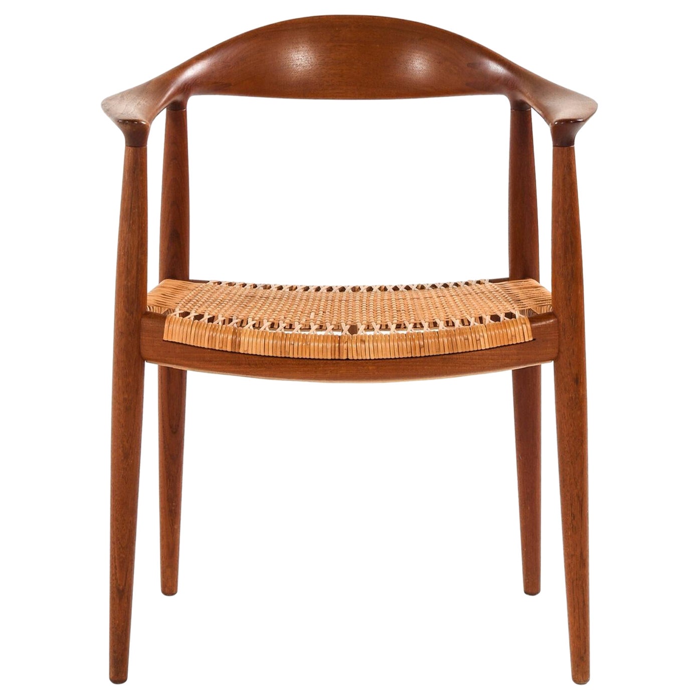 Hans Wegner Sessel Modell JH-501 / Der Stuhl, hergestellt von Johannes Hansen