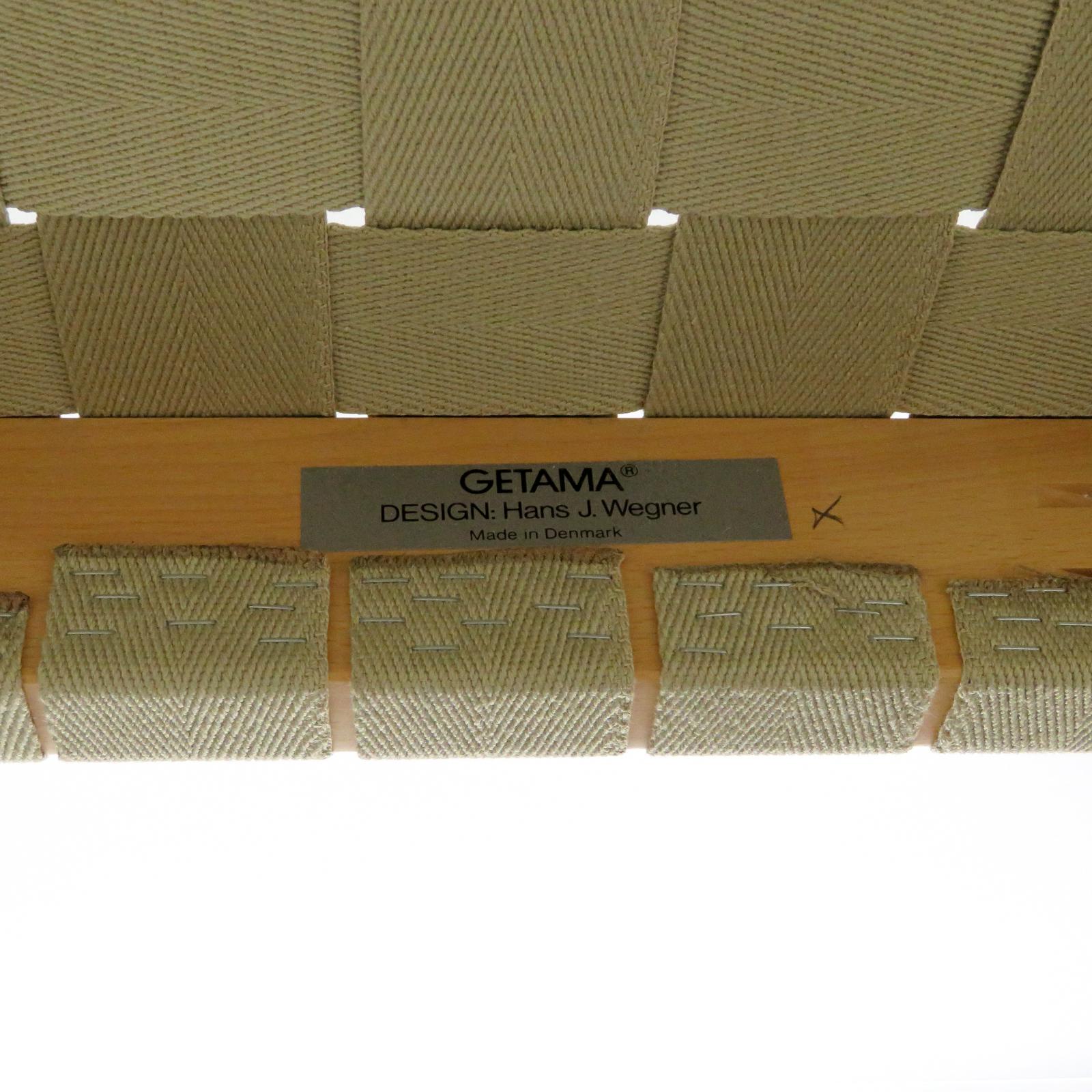 Hans Wegner Armchairs, 1970 For Sale 3