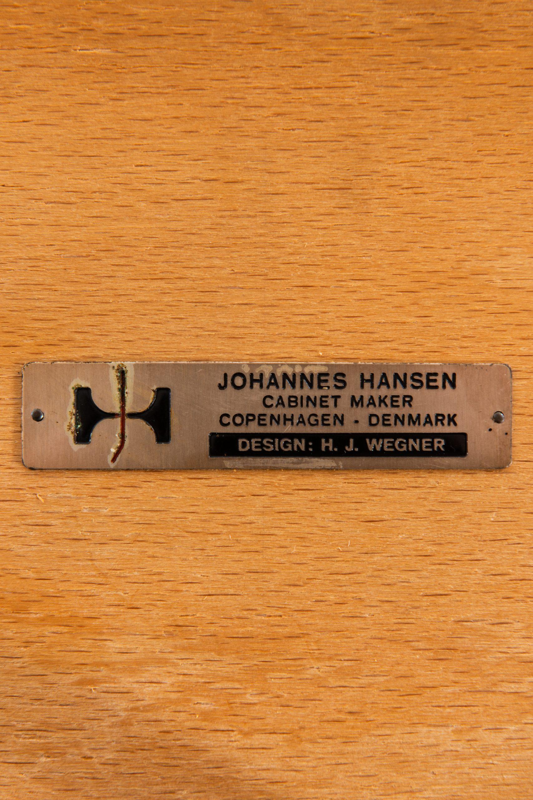 Hans Wegner Armchairs Model JH-701 Produced by Johannes Hansen in Denmark 2