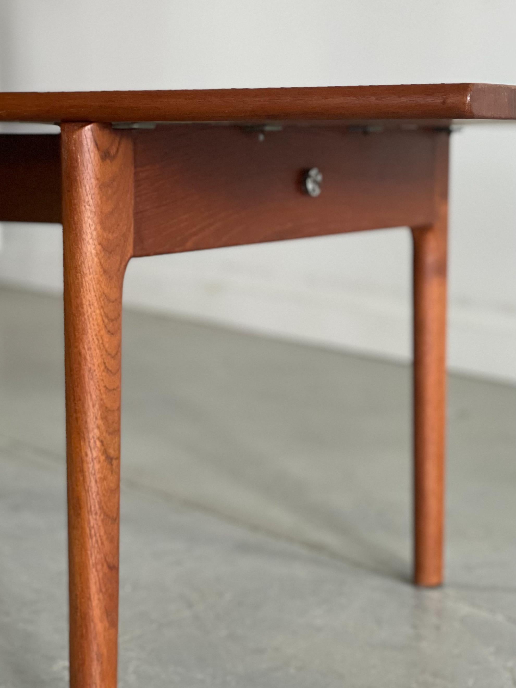 Hans Wegner AT-15 Solid Teak Coffee Table for Andreas Tuck For Sale 5