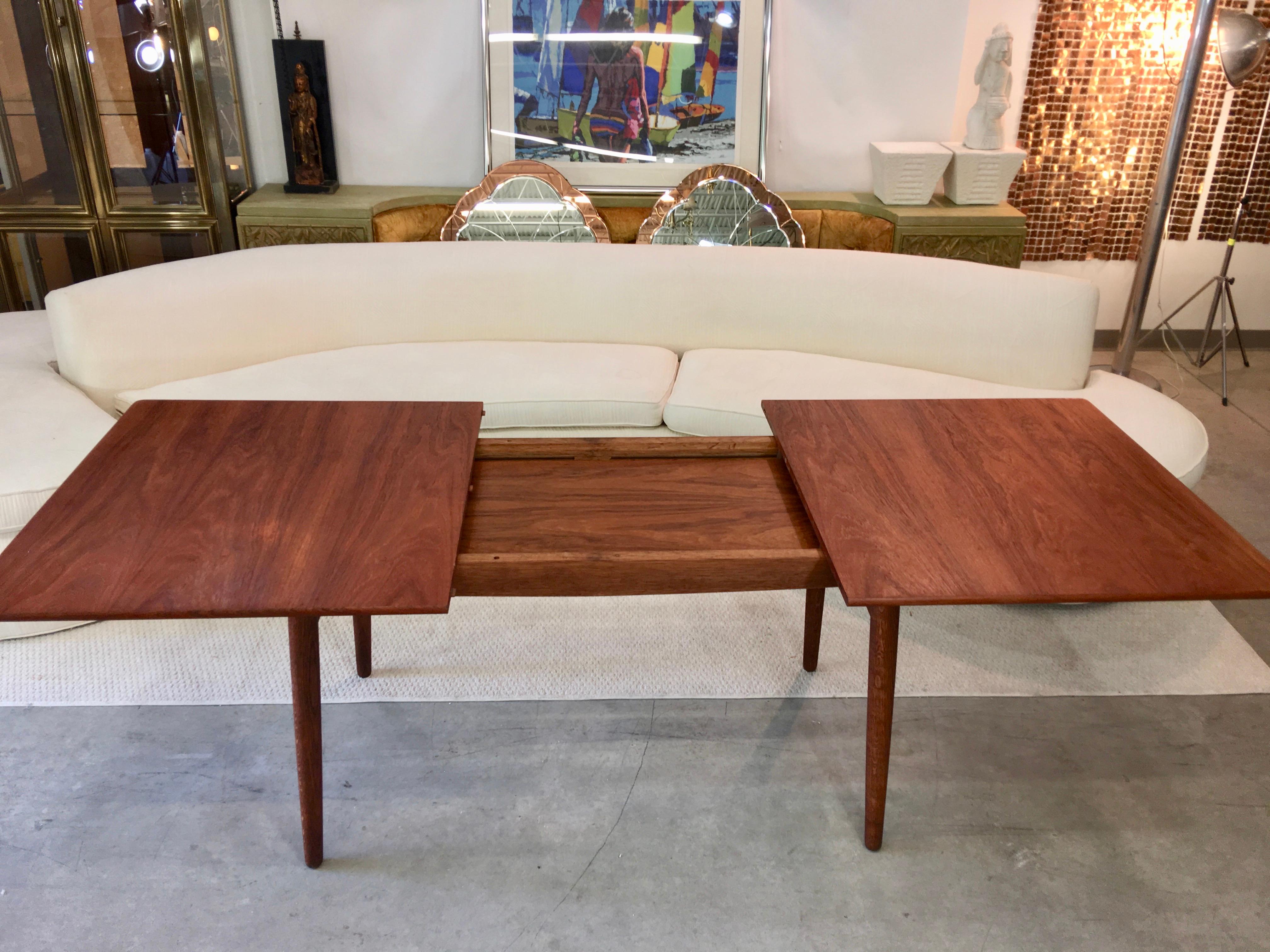 Oak Hans Wegner AT-310 Dining Table for Andreas Tuck