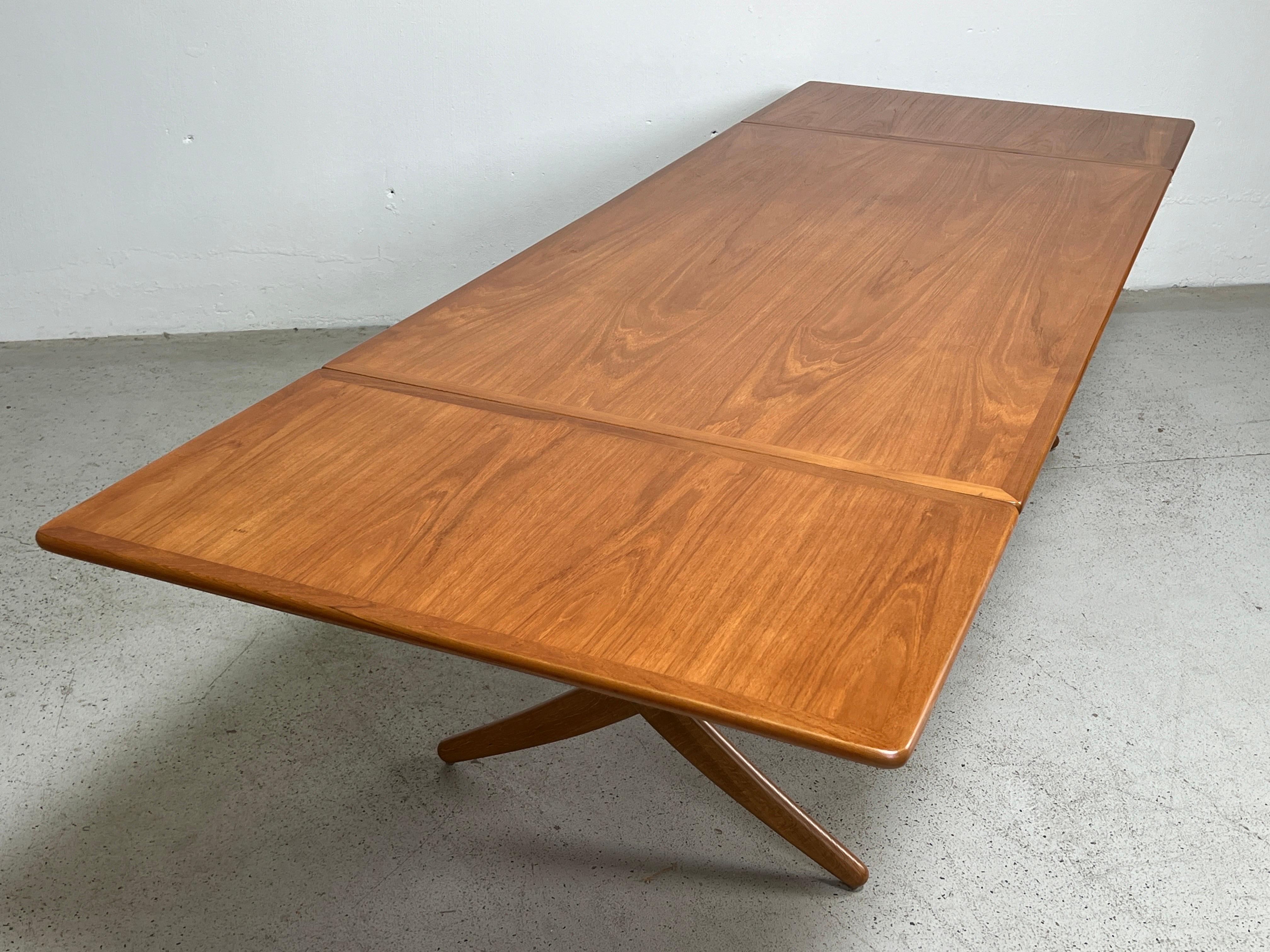 Table de salle à manger à abattant AT-314 de Hans Wegner pour Andreas Tuck en vente 8