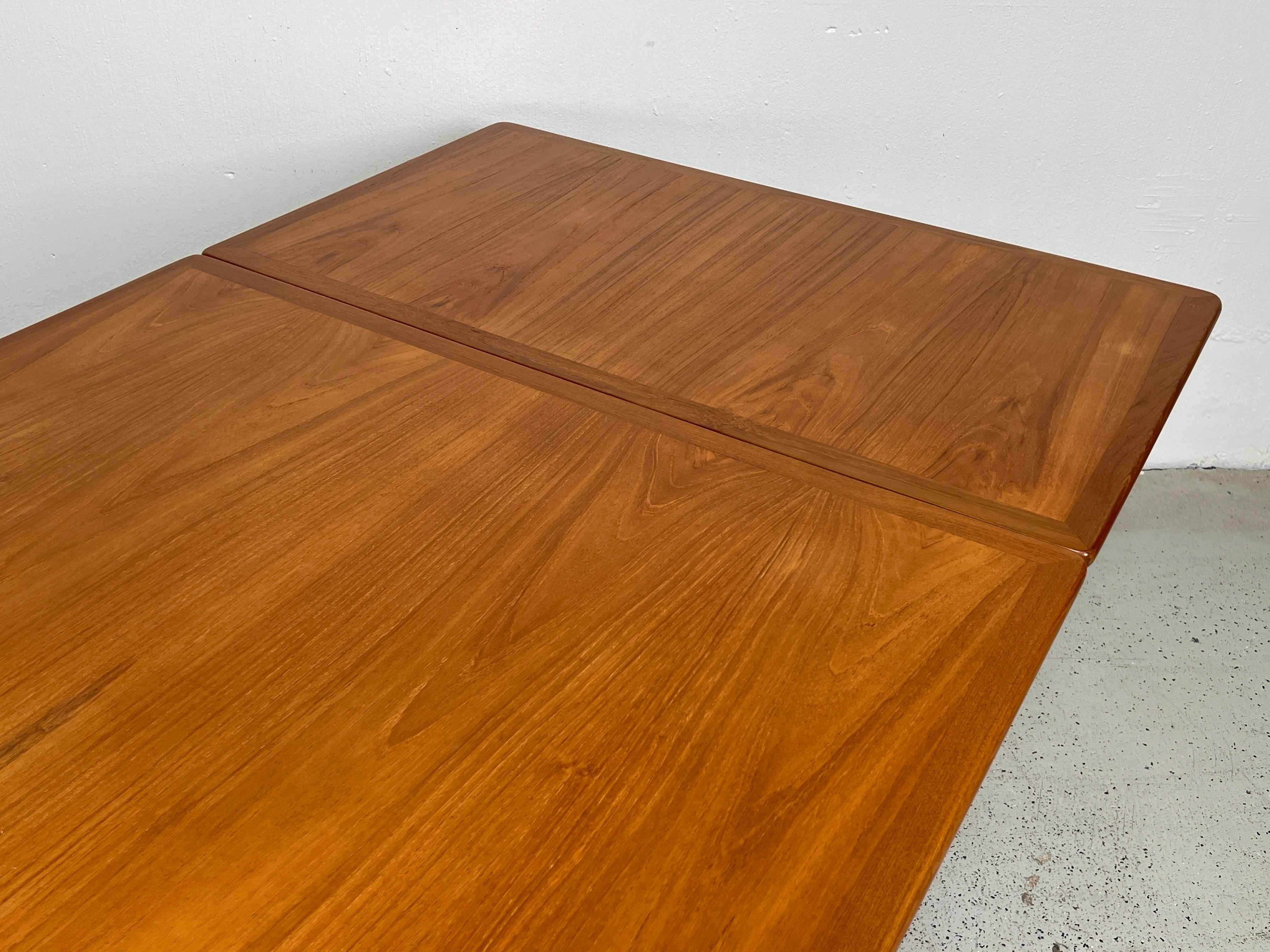 Table de salle à manger à abattant AT-314 de Hans Wegner pour Andreas Tuck en vente 11