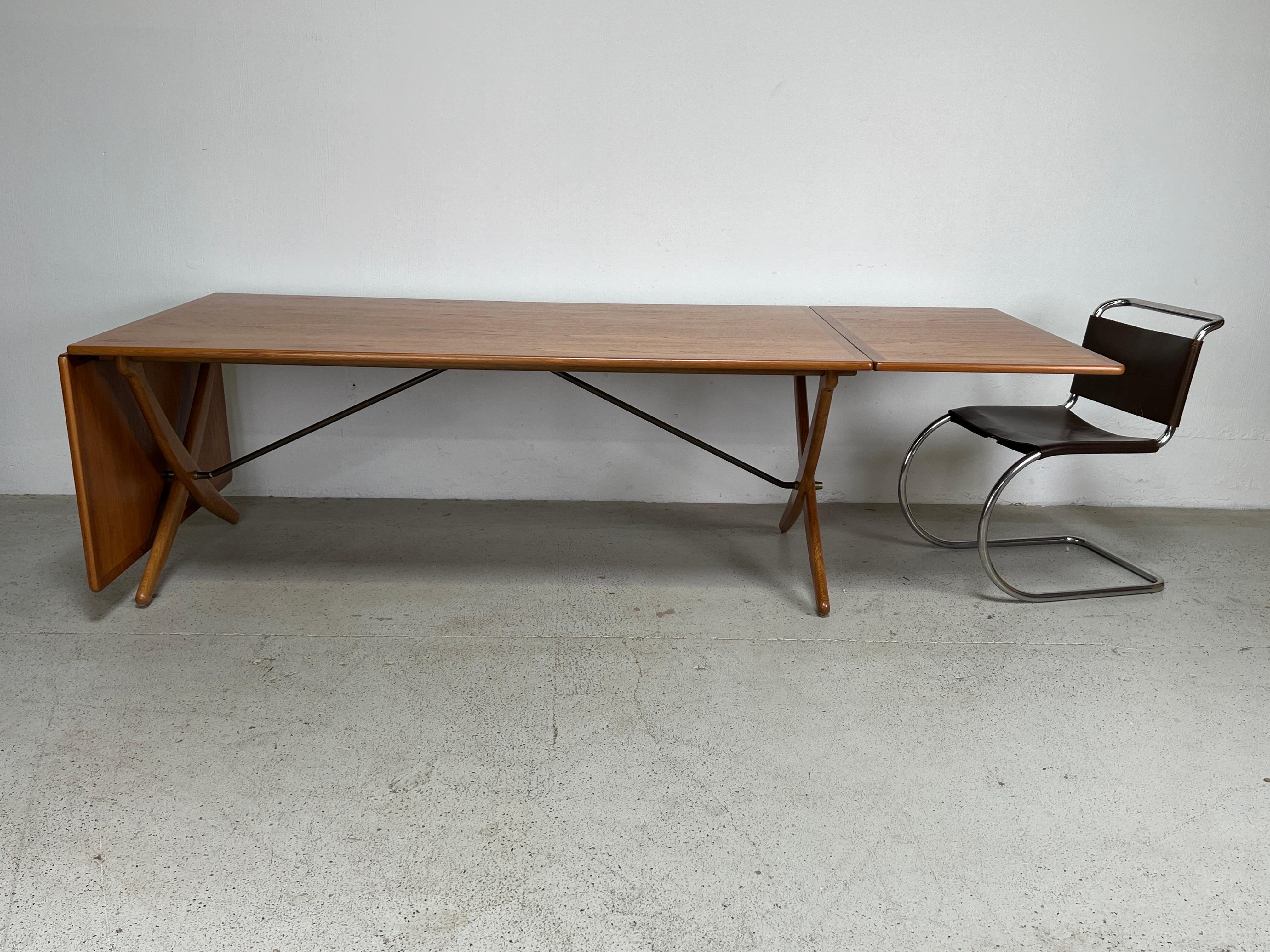 Table de salle à manger à abattant AT-314 de Hans Wegner pour Andreas Tuck en vente 13