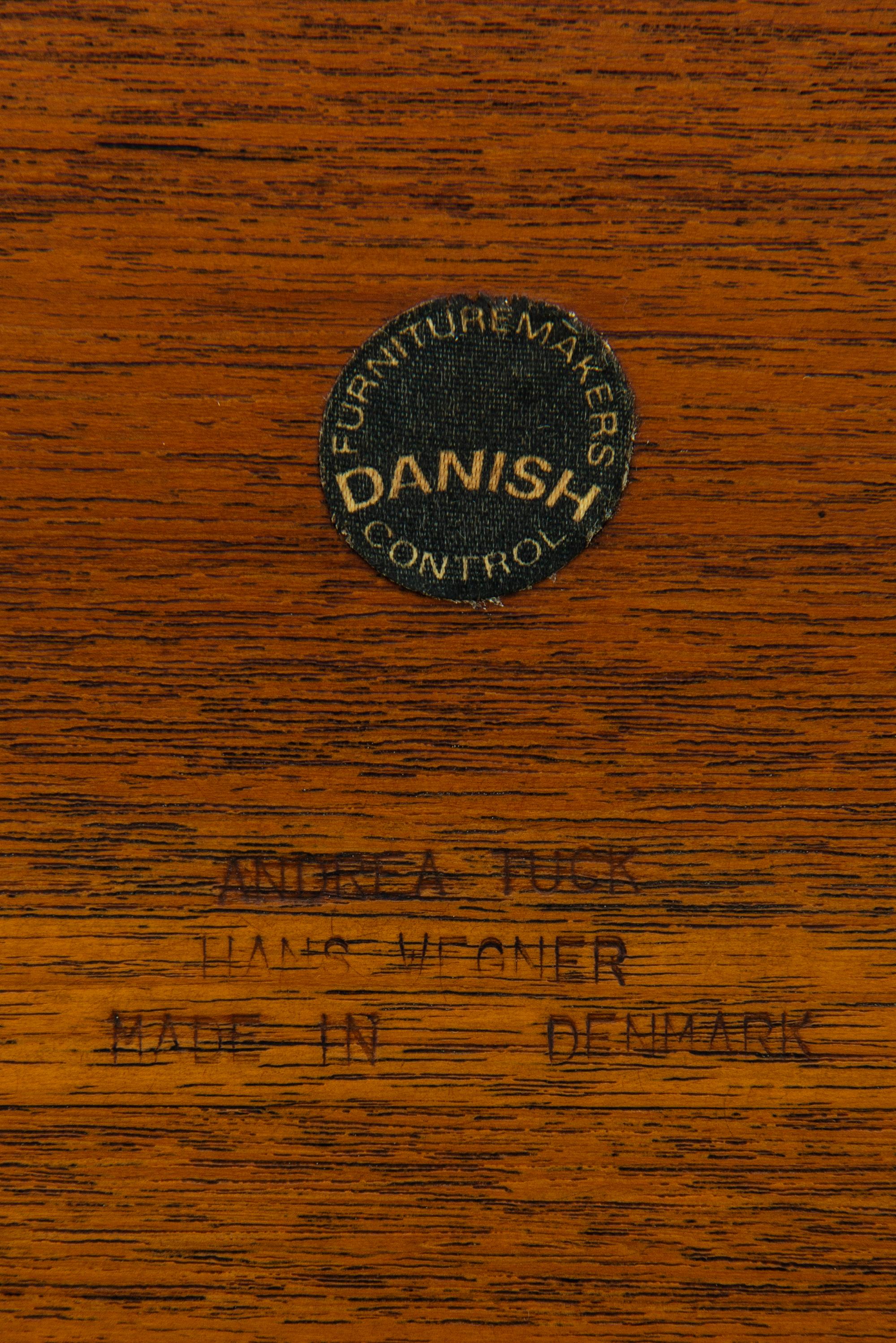 Hans Wegner AT-325 Desk Produced by Andreas Tuck in Denmark 4