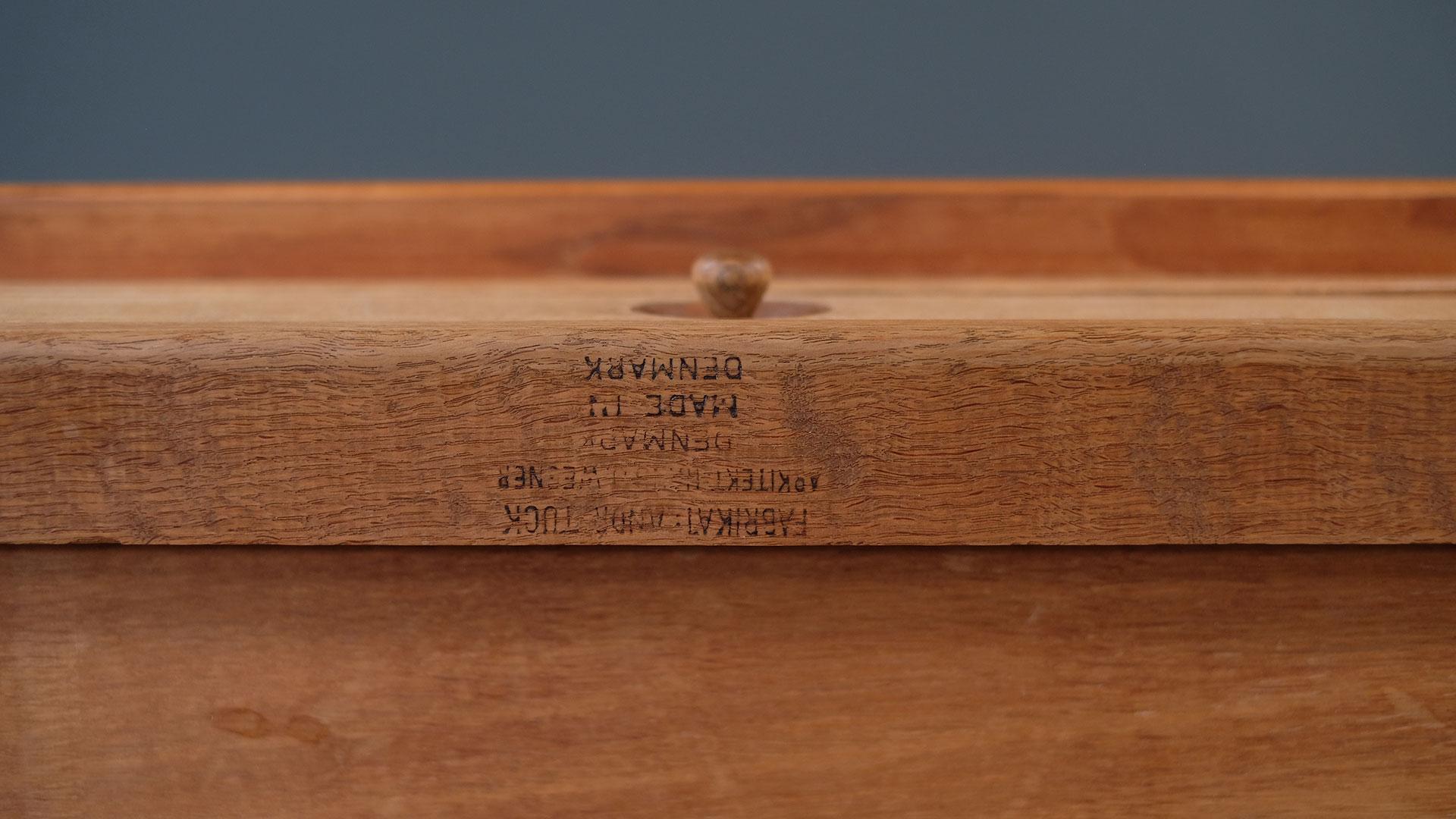 Hans Wegner AT Desk in Oak and Teak 3