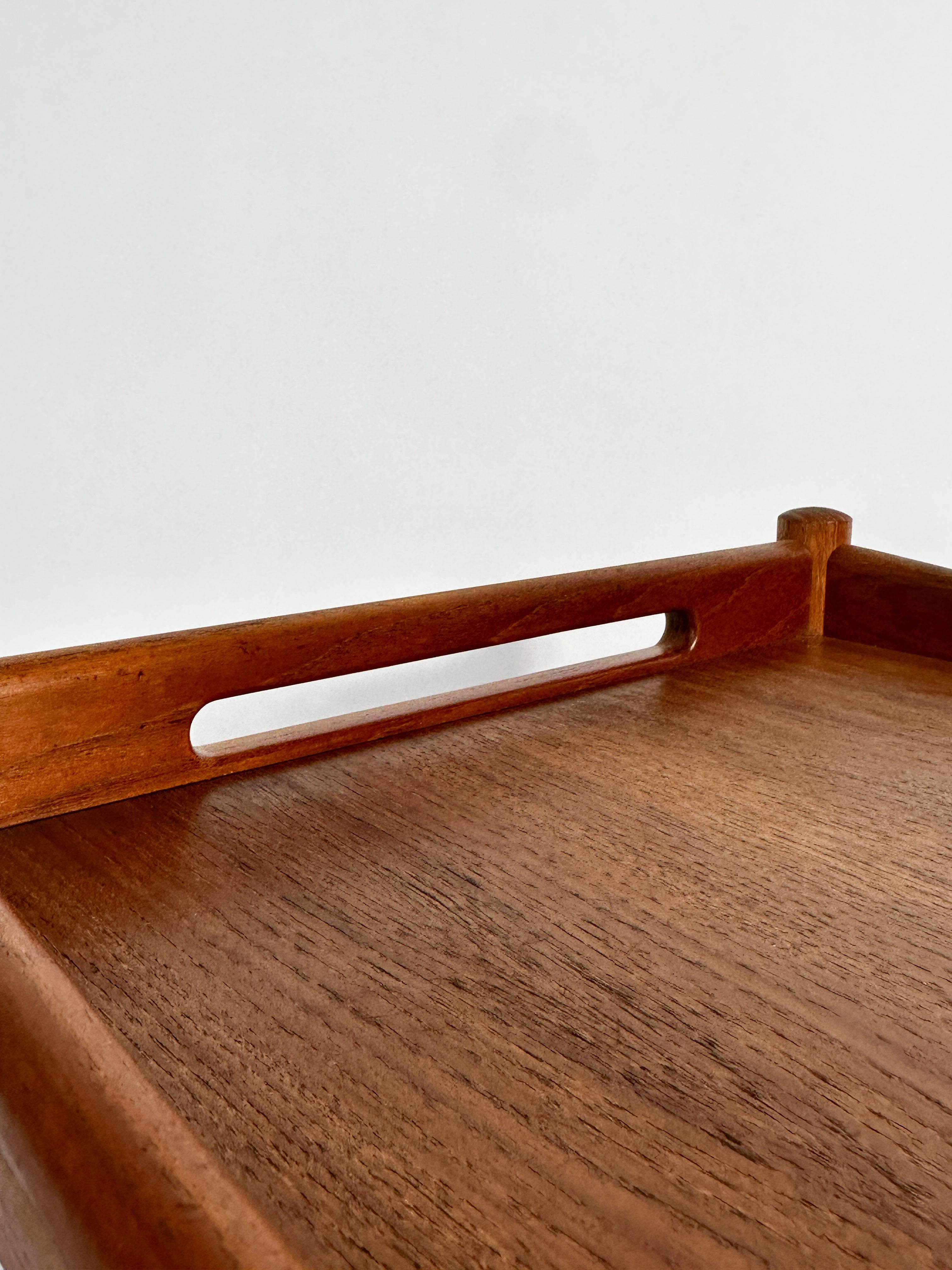 Hans Wegner Bar Cart Teak AT45 Andreas Tuck Denmark 1960s 4