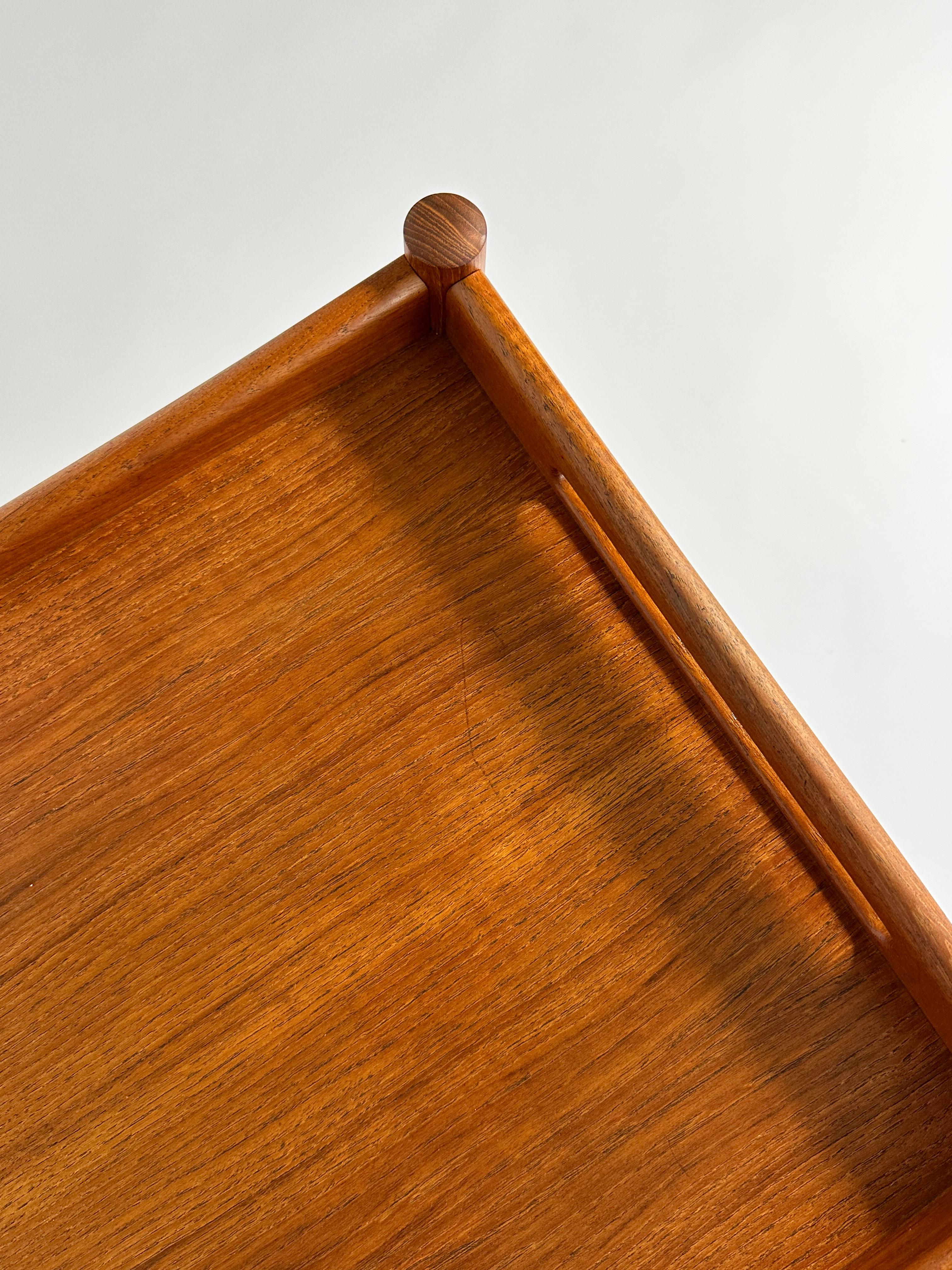 Hans Wegner Bar Cart Teak AT45 Andreas Tuck Denmark 1960s 5