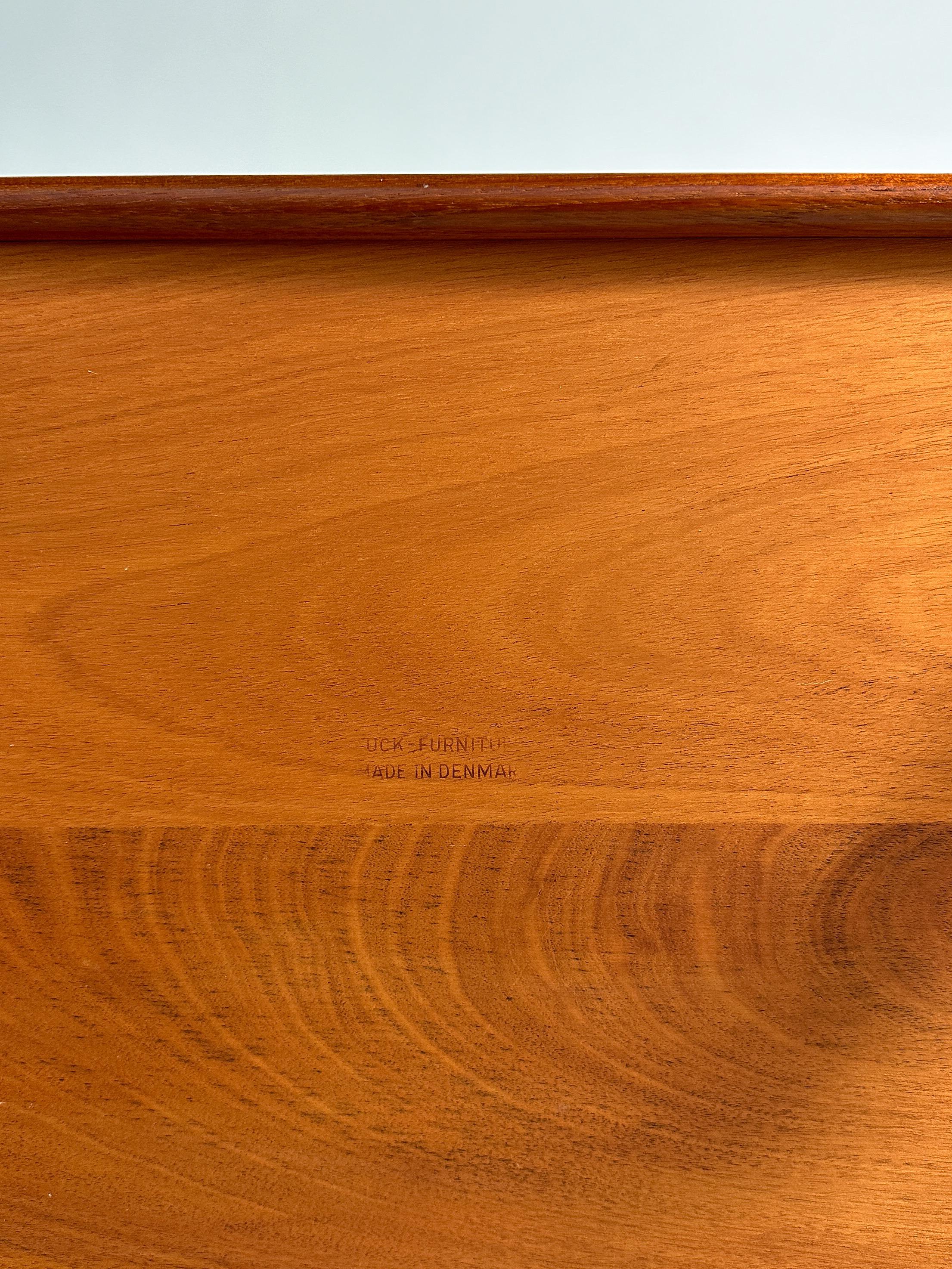 Hans Wegner Bar Cart Teak AT45 Andreas Tuck Denmark 1960s 7