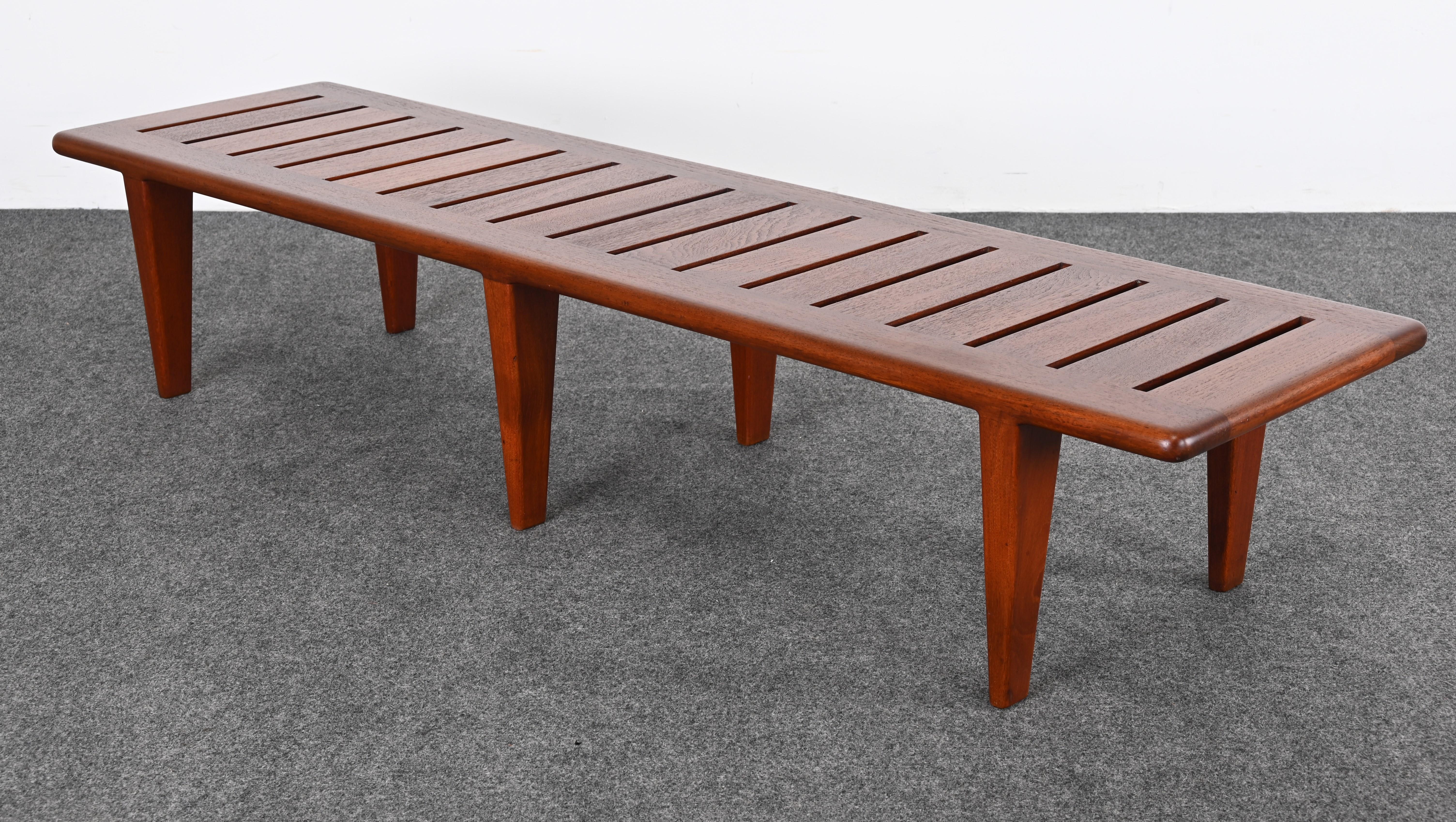 Panchina Hans Wegner modello JH 574, Johannes Hansen, Danimarca, anni '50 in vendita 3