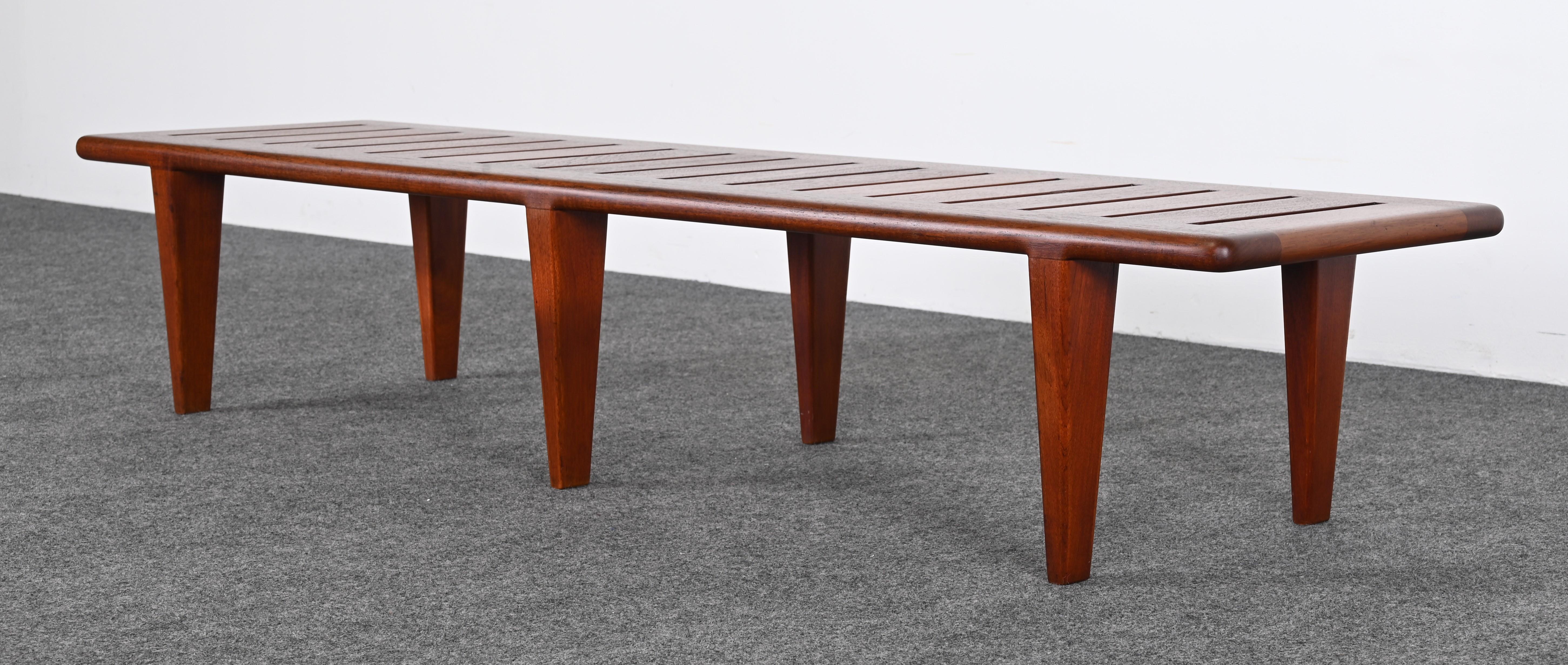 Danese Panchina Hans Wegner modello JH 574, Johannes Hansen, Danimarca, anni '50 in vendita