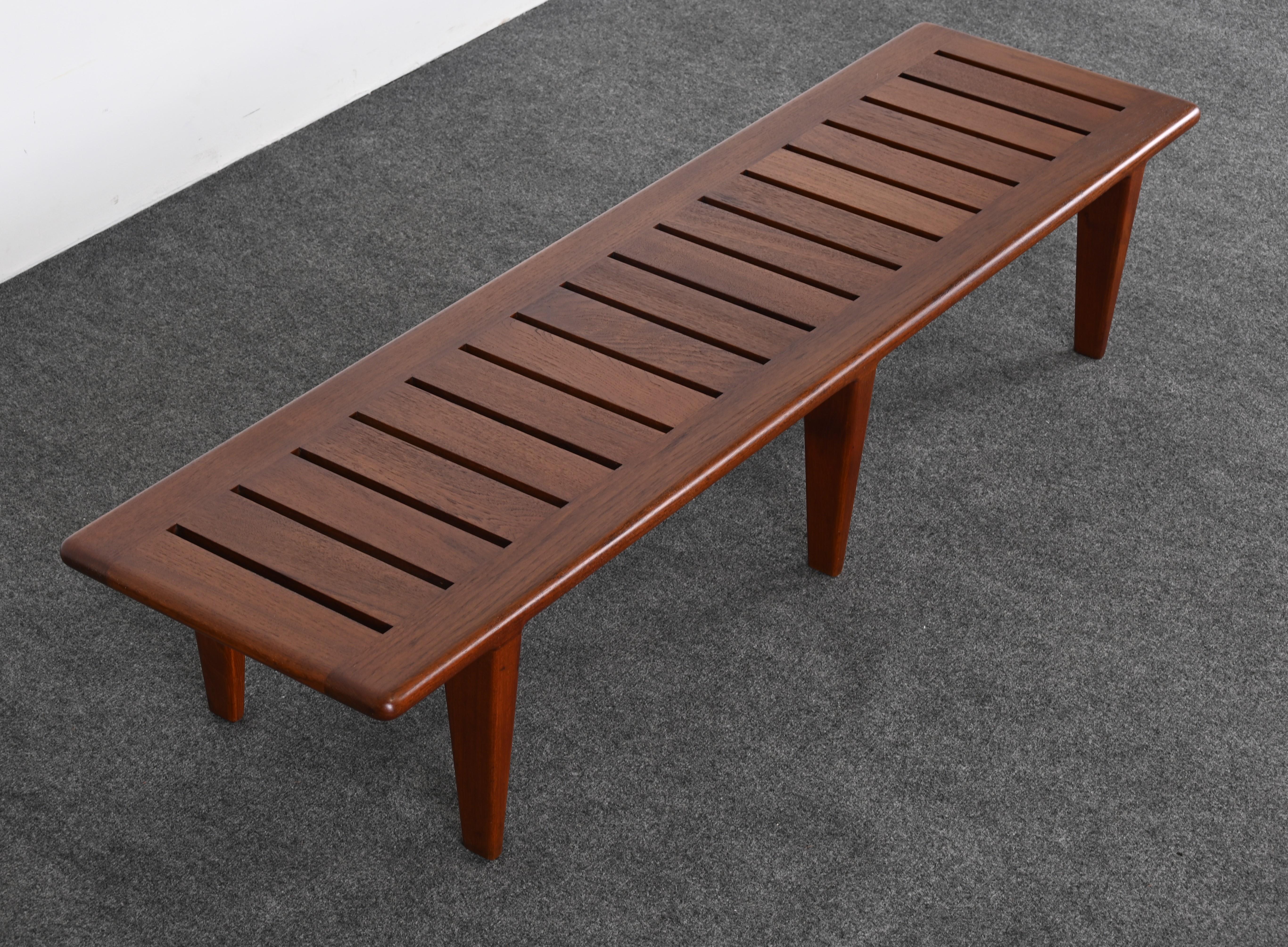 Panchina Hans Wegner modello JH 574, Johannes Hansen, Danimarca, anni '50 in vendita 1