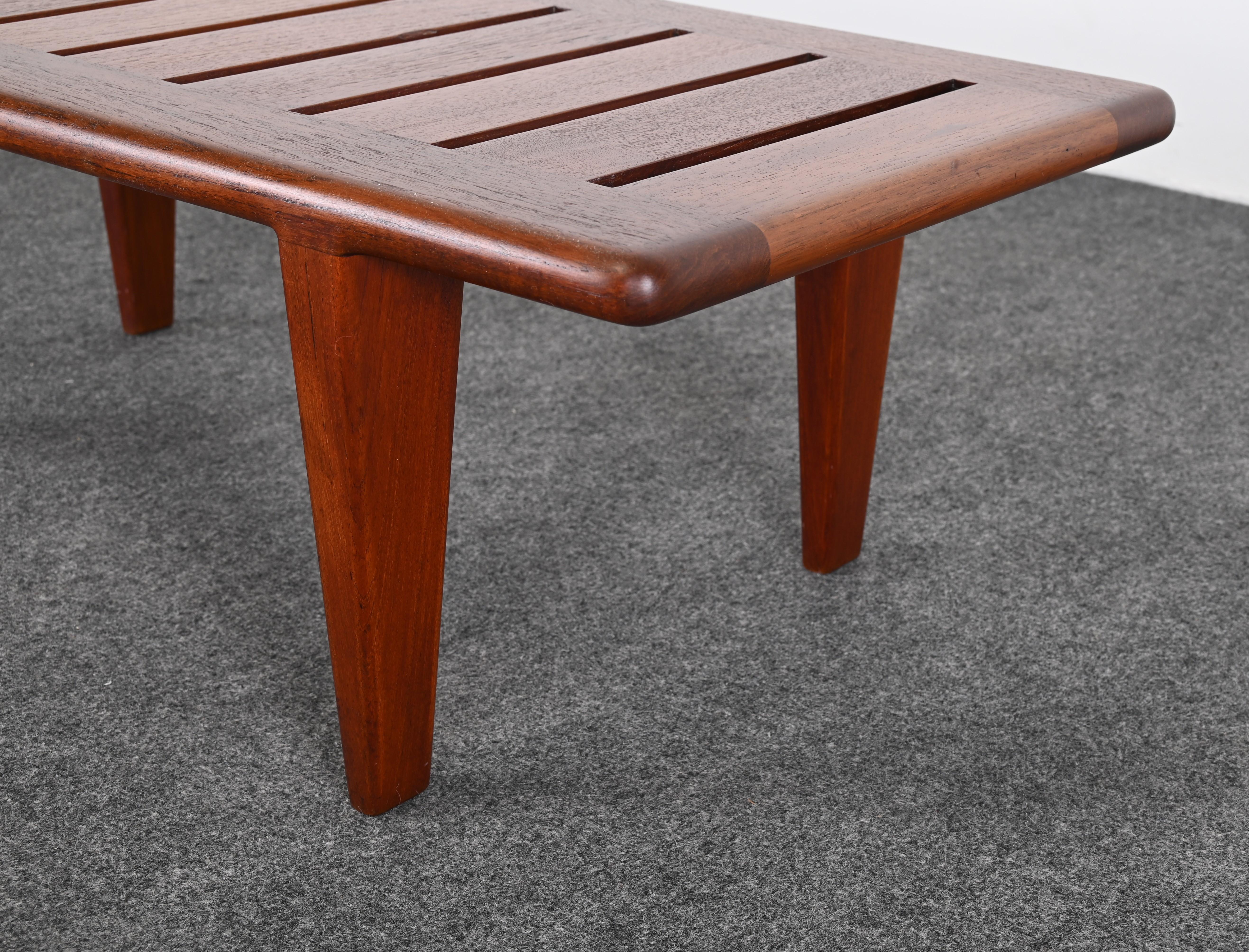 Panchina Hans Wegner modello JH 574, Johannes Hansen, Danimarca, anni '50 in vendita 2